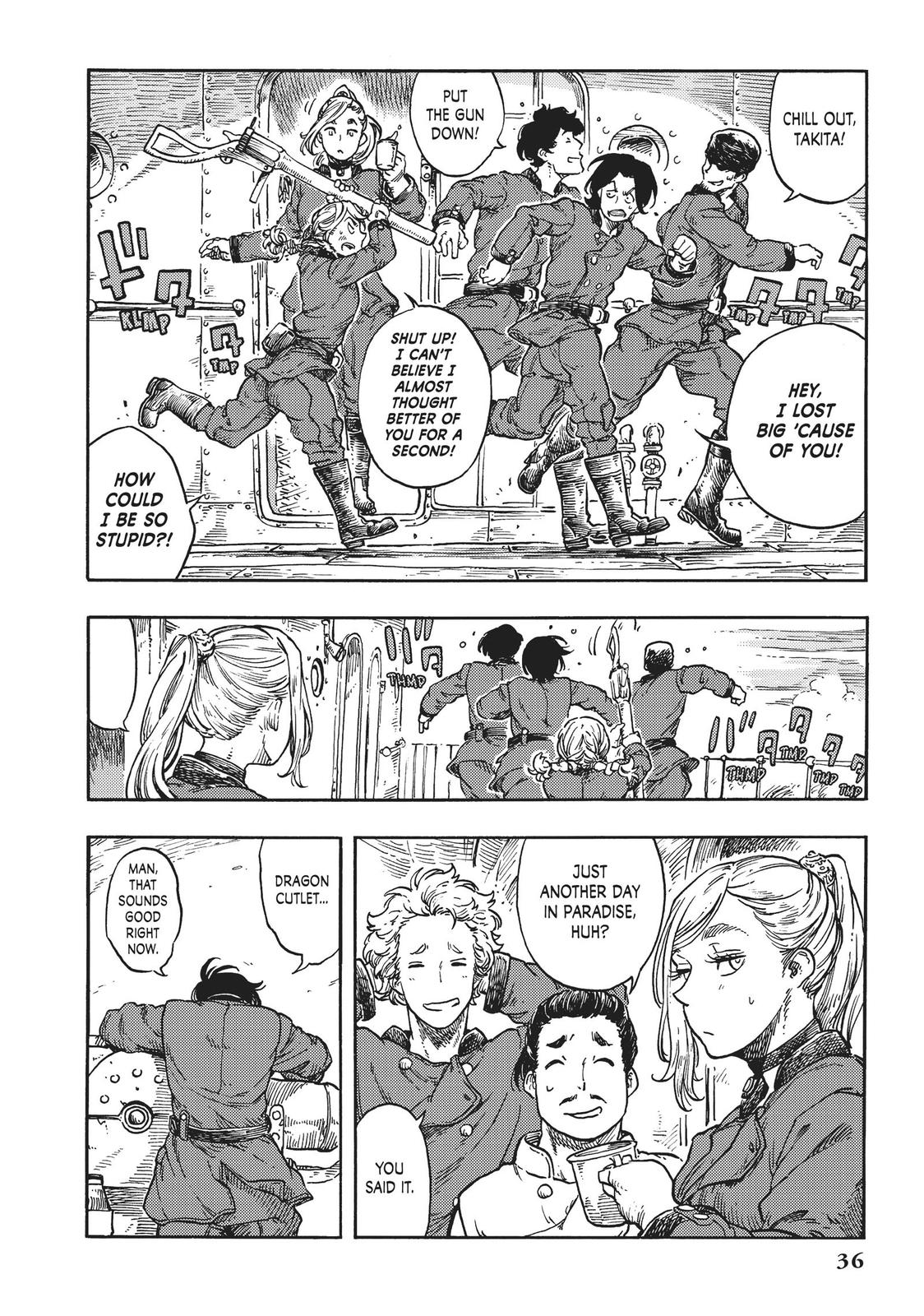 Kuutei Dragons Chapter 36 page 36 - Chapter 36