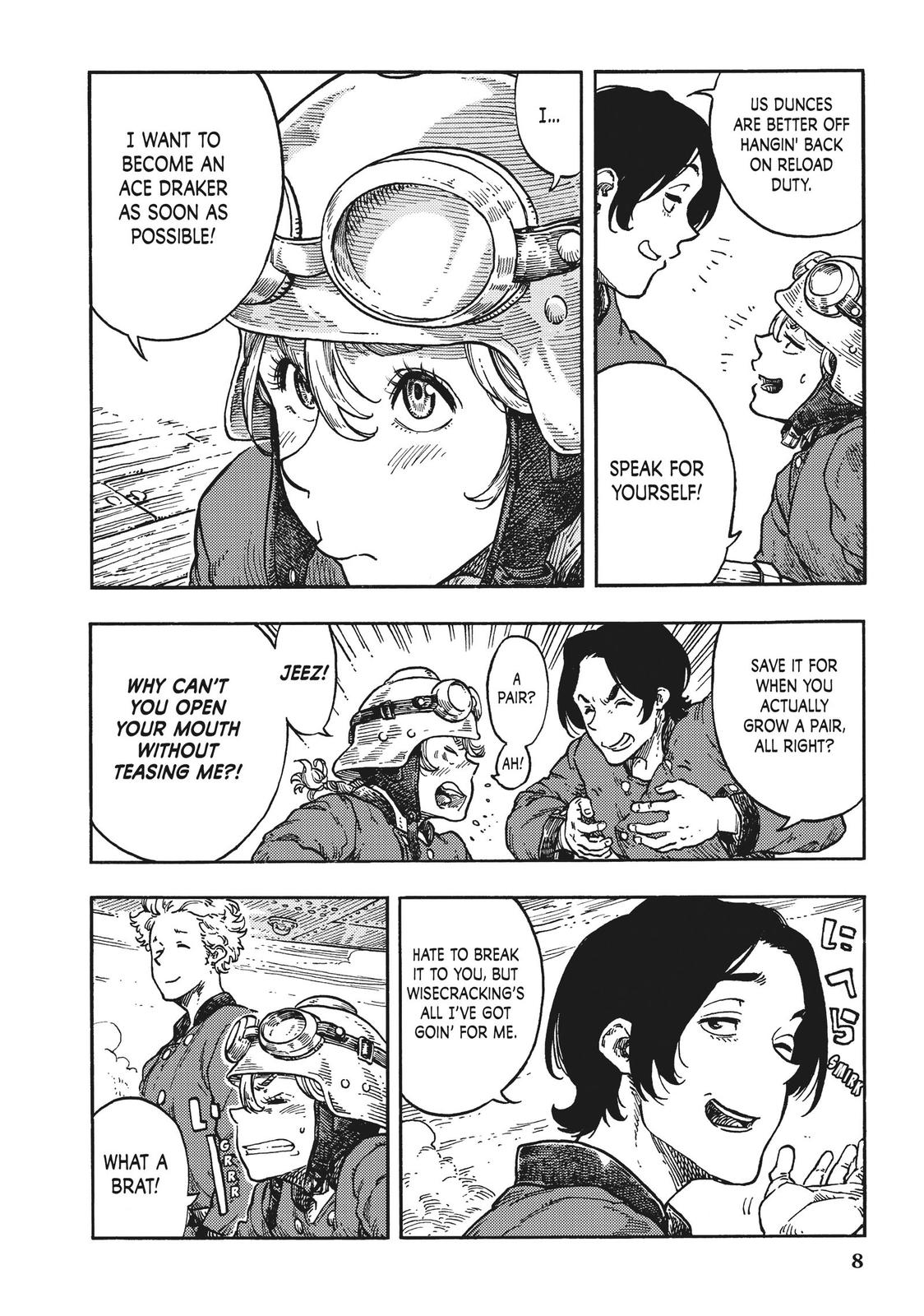 Kuutei Dragons Chapter 36 page 8 - Chapter 36