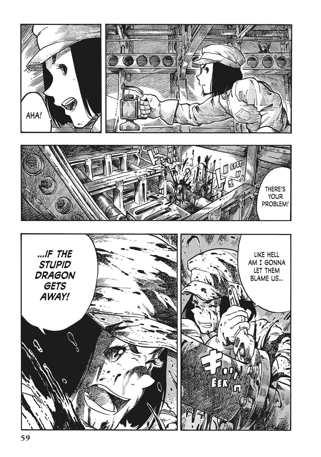 Kuutei Dragons Chapter 37 page 21 - Chapter 37