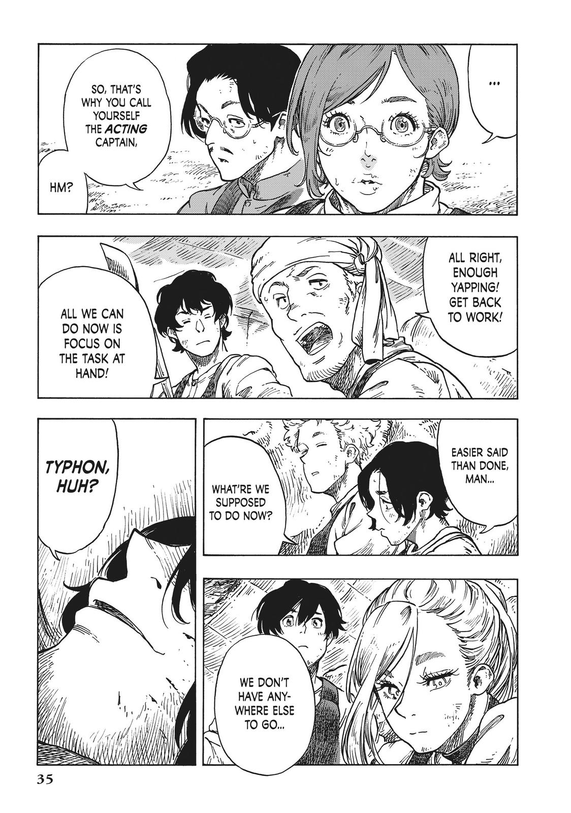 Kuutei Dragons Chapter 46 page 34 - Chapter 46