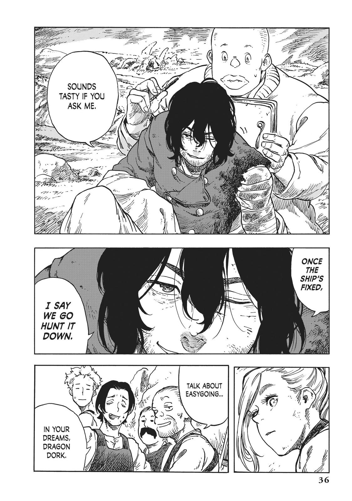 Kuutei Dragons Chapter 46 page 35 - Chapter 46