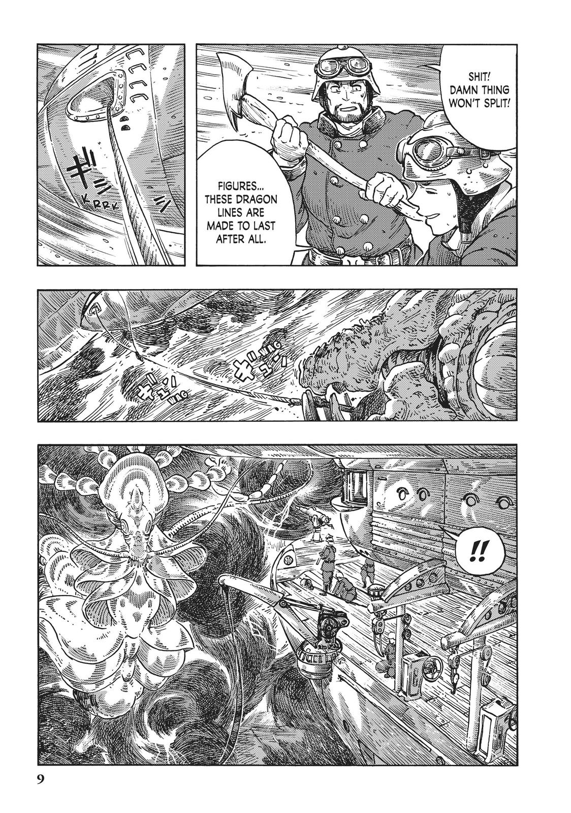 Kuutei Dragons Chapter 46 page 9 - Chapter 46
