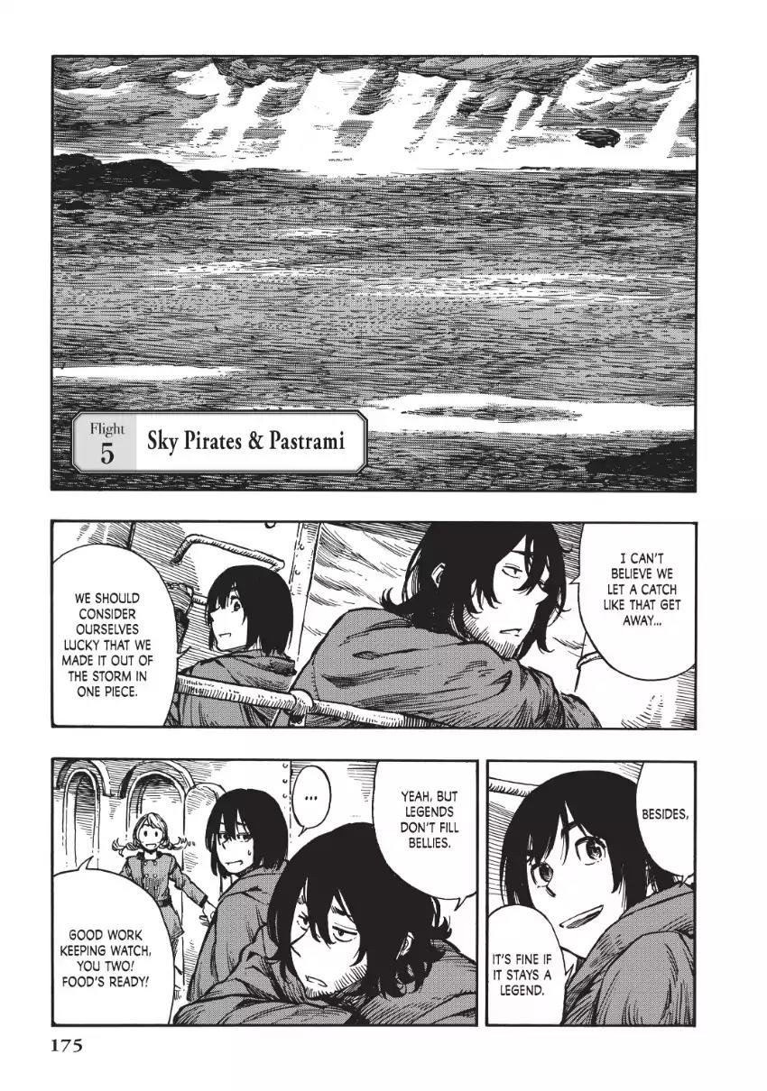 Kuutei Dragons Chapter 5 page 1 - Chapter 5: Sky Pirates and Pastrami