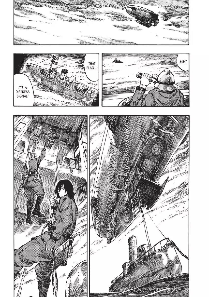 Kuutei Dragons Chapter 5 page 3 - Chapter 5: Sky Pirates and Pastrami
