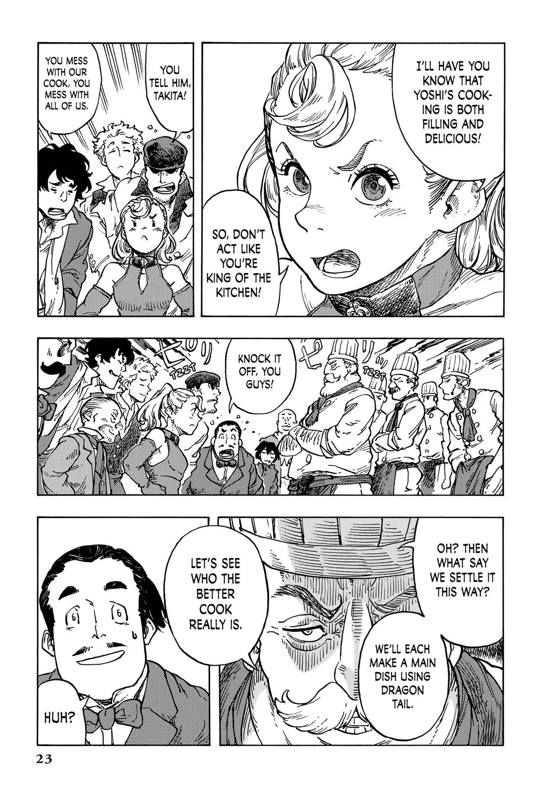 Kuutei Dragons Chapter 51 page 22 - Chapter 51