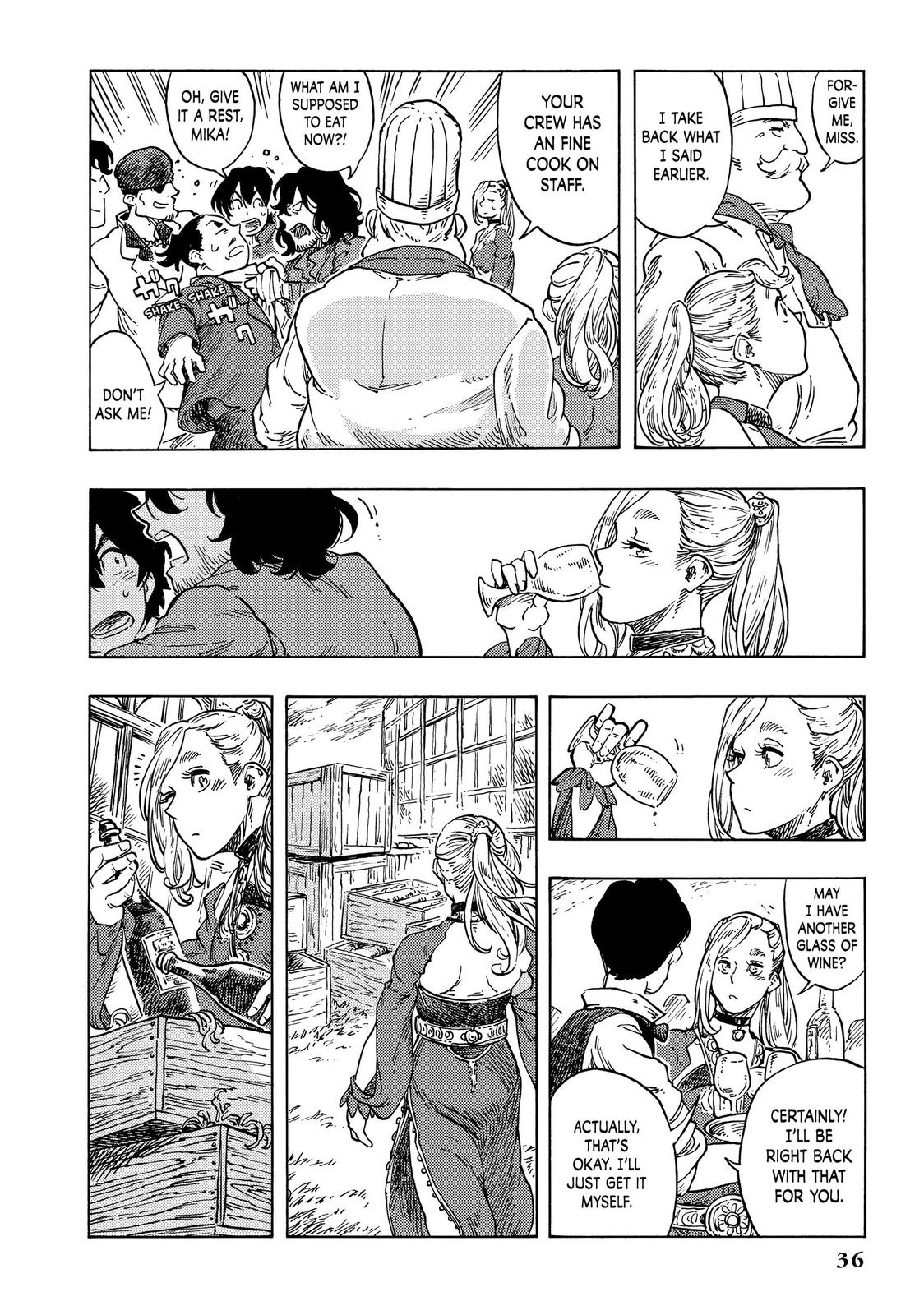 Kuutei Dragons Chapter 51 page 35 - Chapter 51