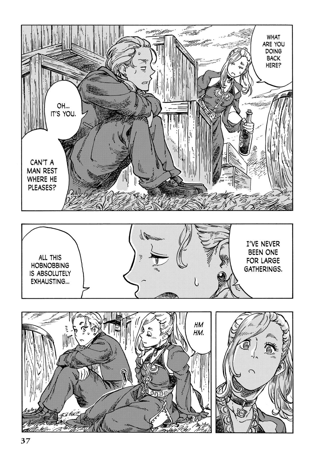 Kuutei Dragons Chapter 51 page 36 - Chapter 51