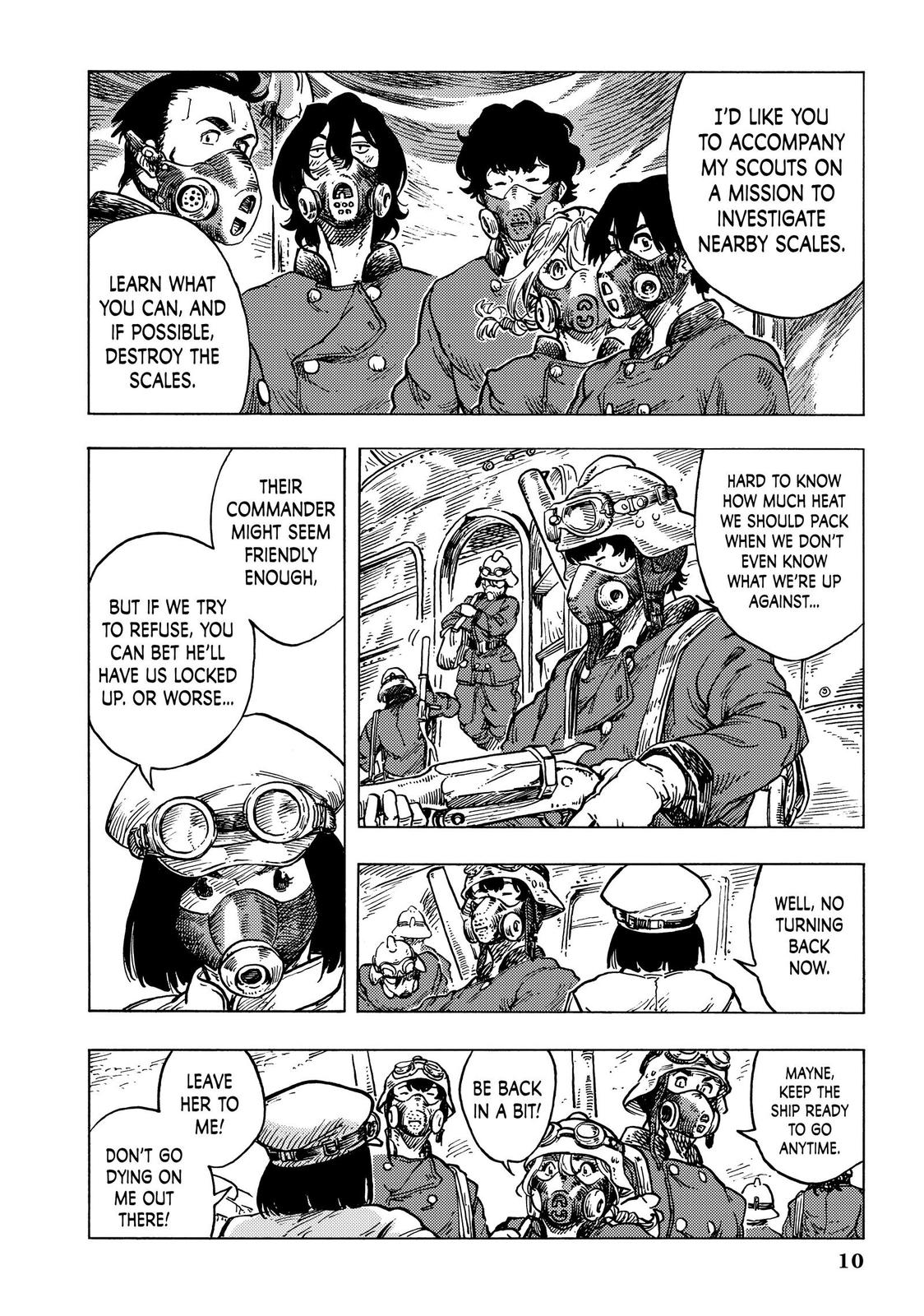 Kuutei Dragons Chapter 57 page 10 - Chapter 57