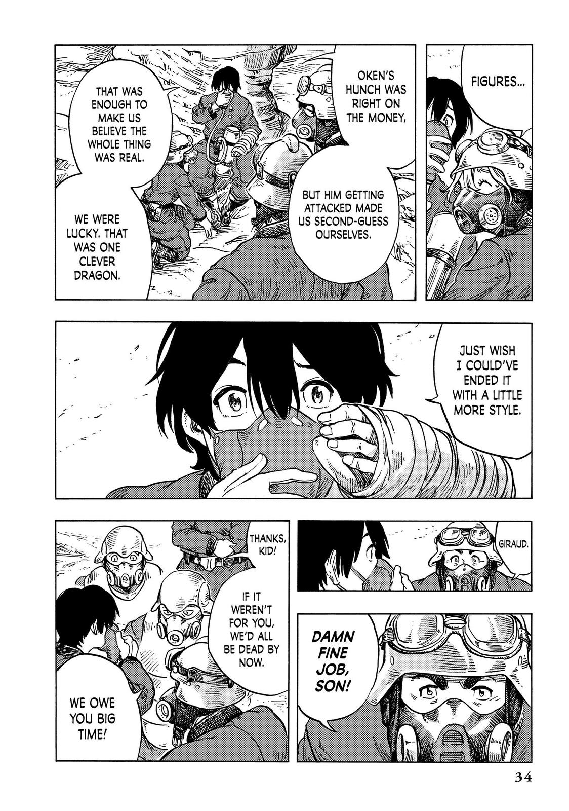 Kuutei Dragons Chapter 57 page 33 - Chapter 57
