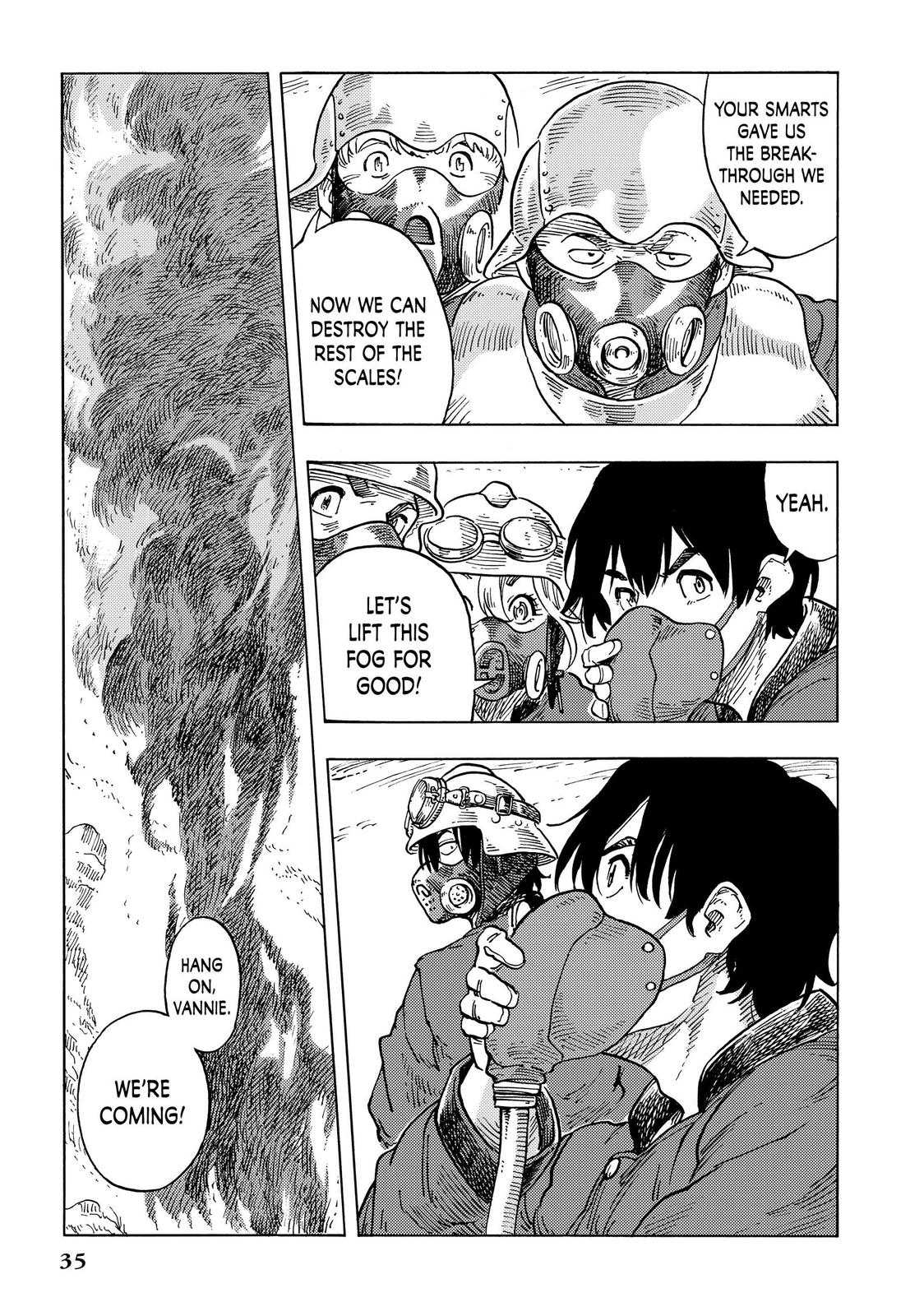 Kuutei Dragons Chapter 57 page 34 - Chapter 57