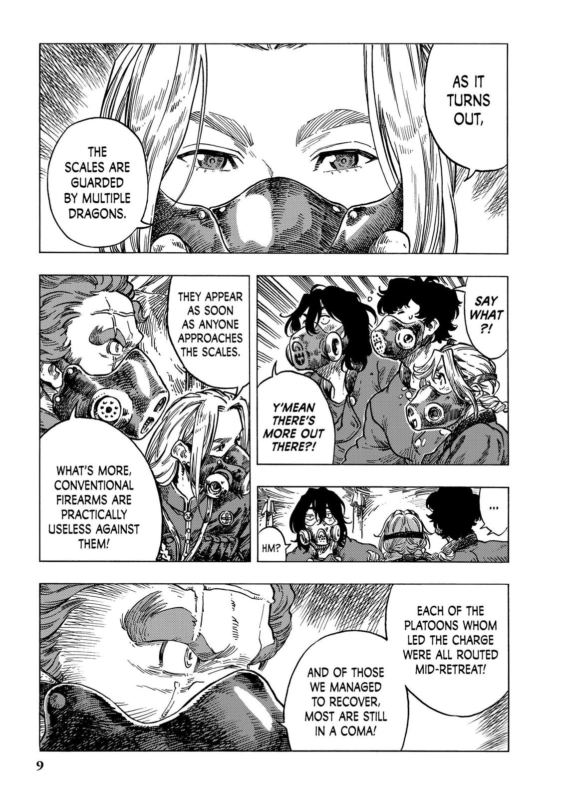 Kuutei Dragons Chapter 57 page 9 - Chapter 57
