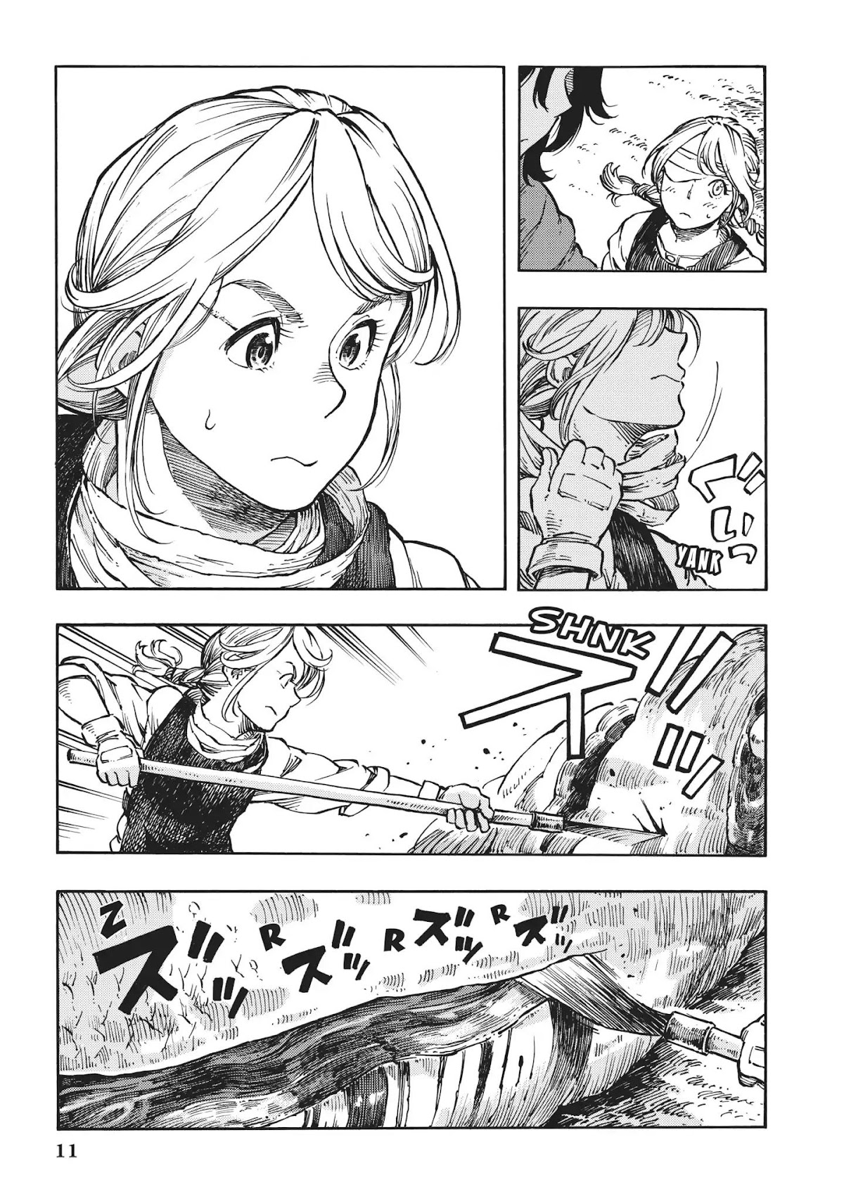 Kuutei Dragons Chapter 6 page 11 - Chapter 6: First Butchering & Dragon Tapestries