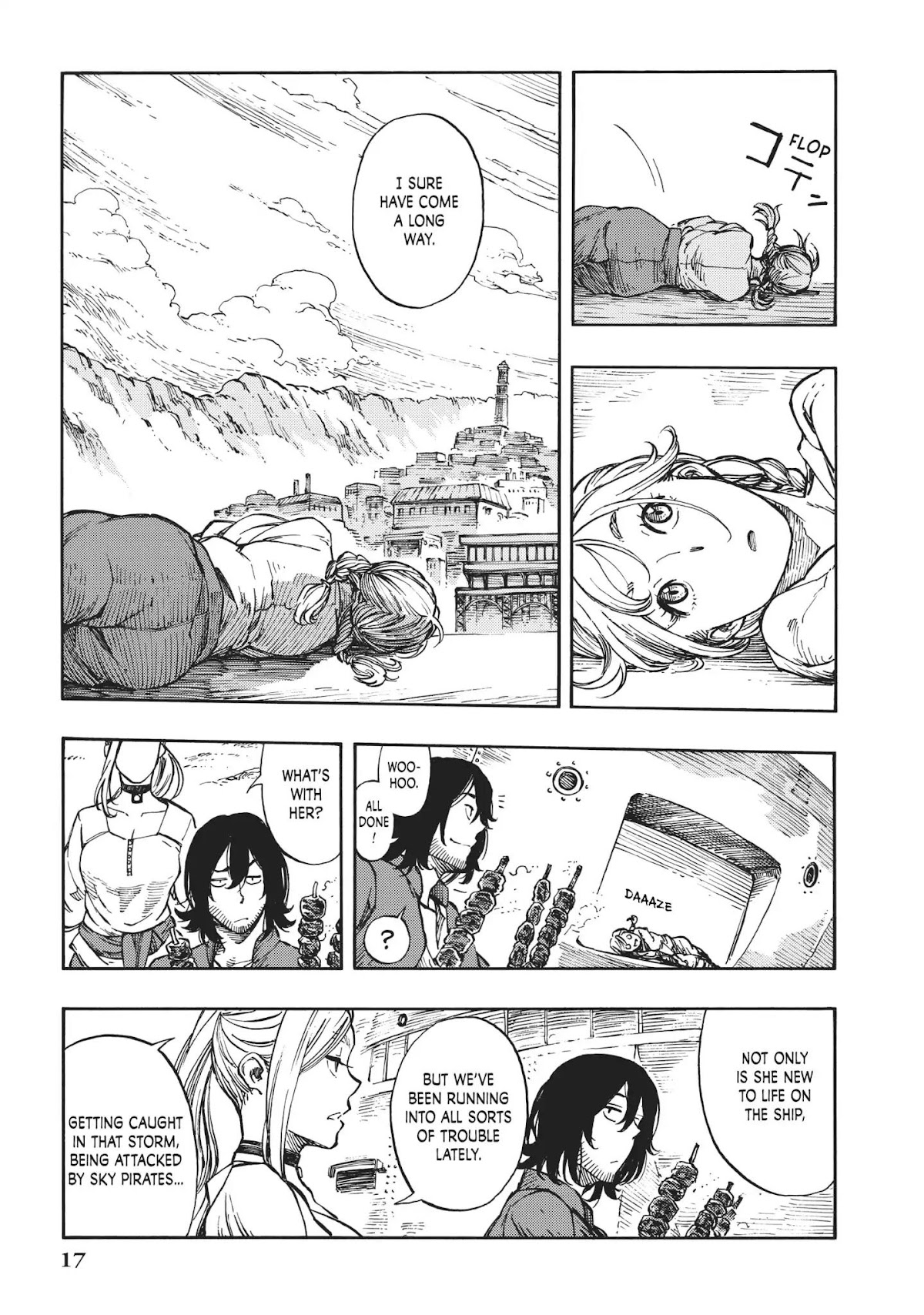 Kuutei Dragons Chapter 6 page 17 - Chapter 6: First Butchering & Dragon Tapestries