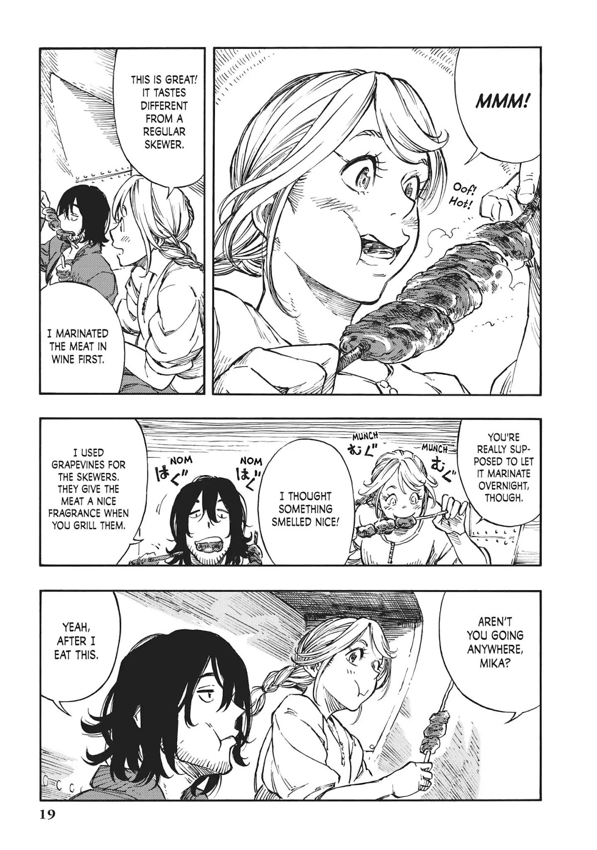 Kuutei Dragons Chapter 6 page 19 - Chapter 6: First Butchering & Dragon Tapestries