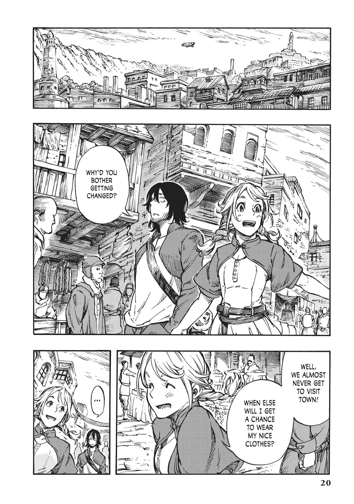 Kuutei Dragons Chapter 6 page 20 - Chapter 6: First Butchering & Dragon Tapestries