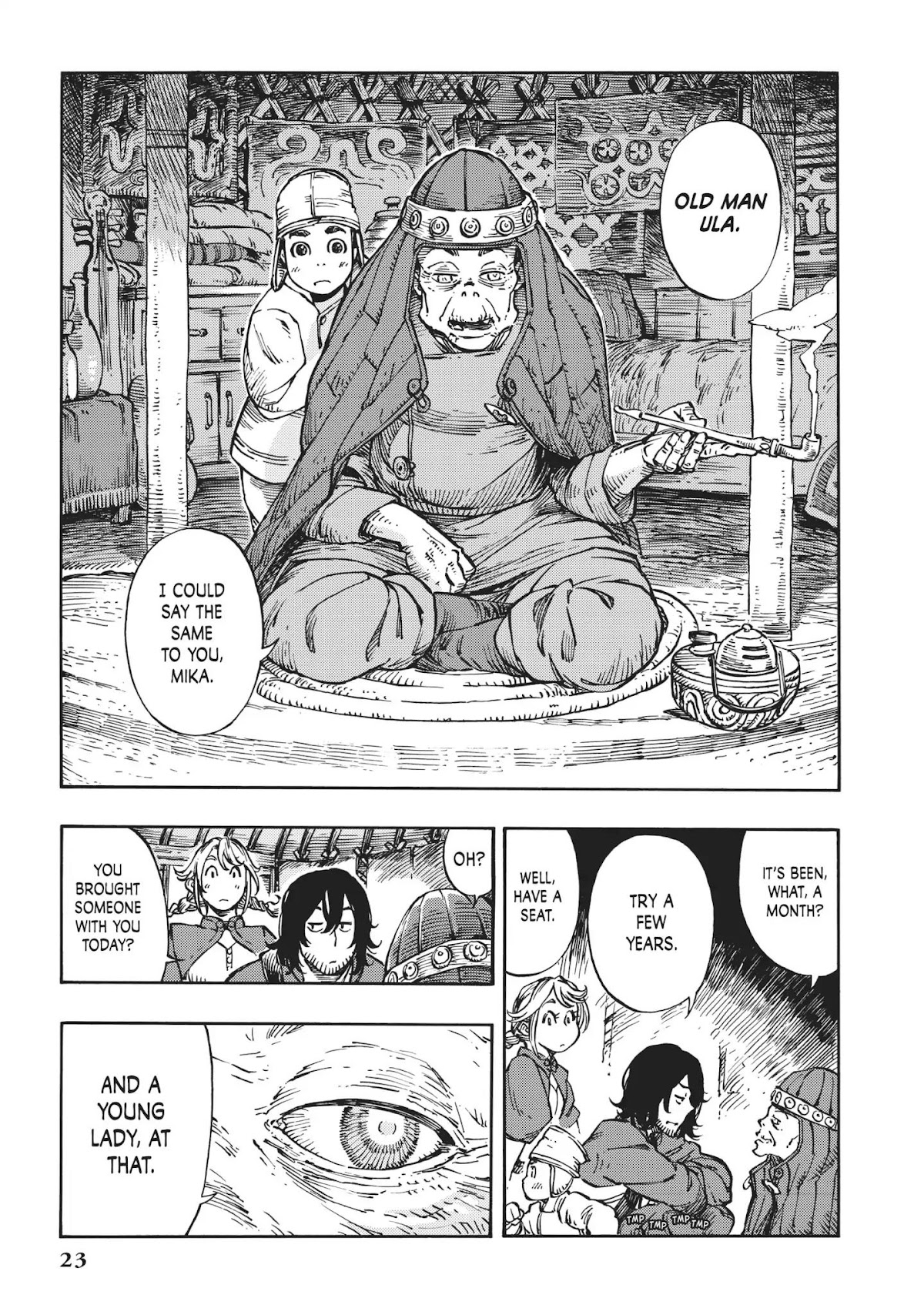 Kuutei Dragons Chapter 6 page 23 - Chapter 6: First Butchering & Dragon Tapestries