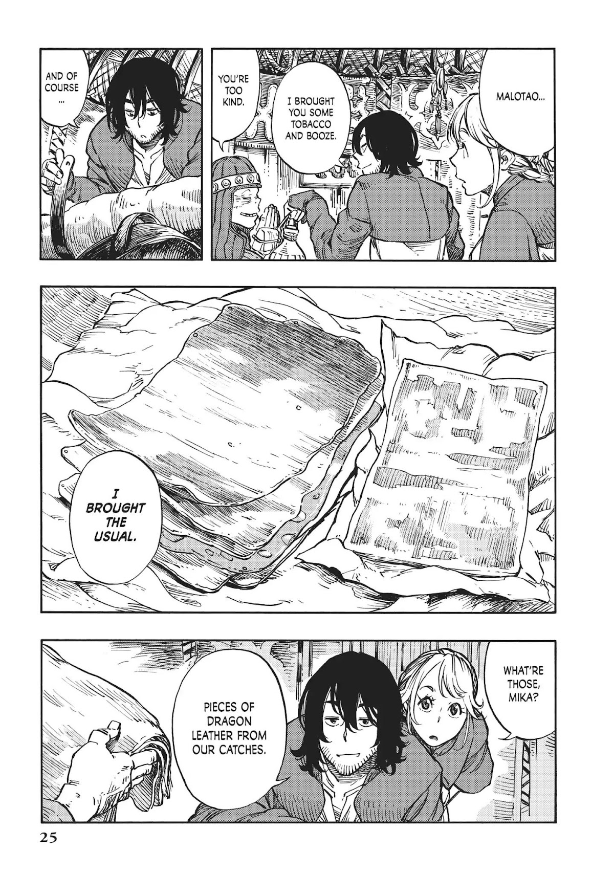 Kuutei Dragons Chapter 6 page 25 - Chapter 6: First Butchering & Dragon Tapestries