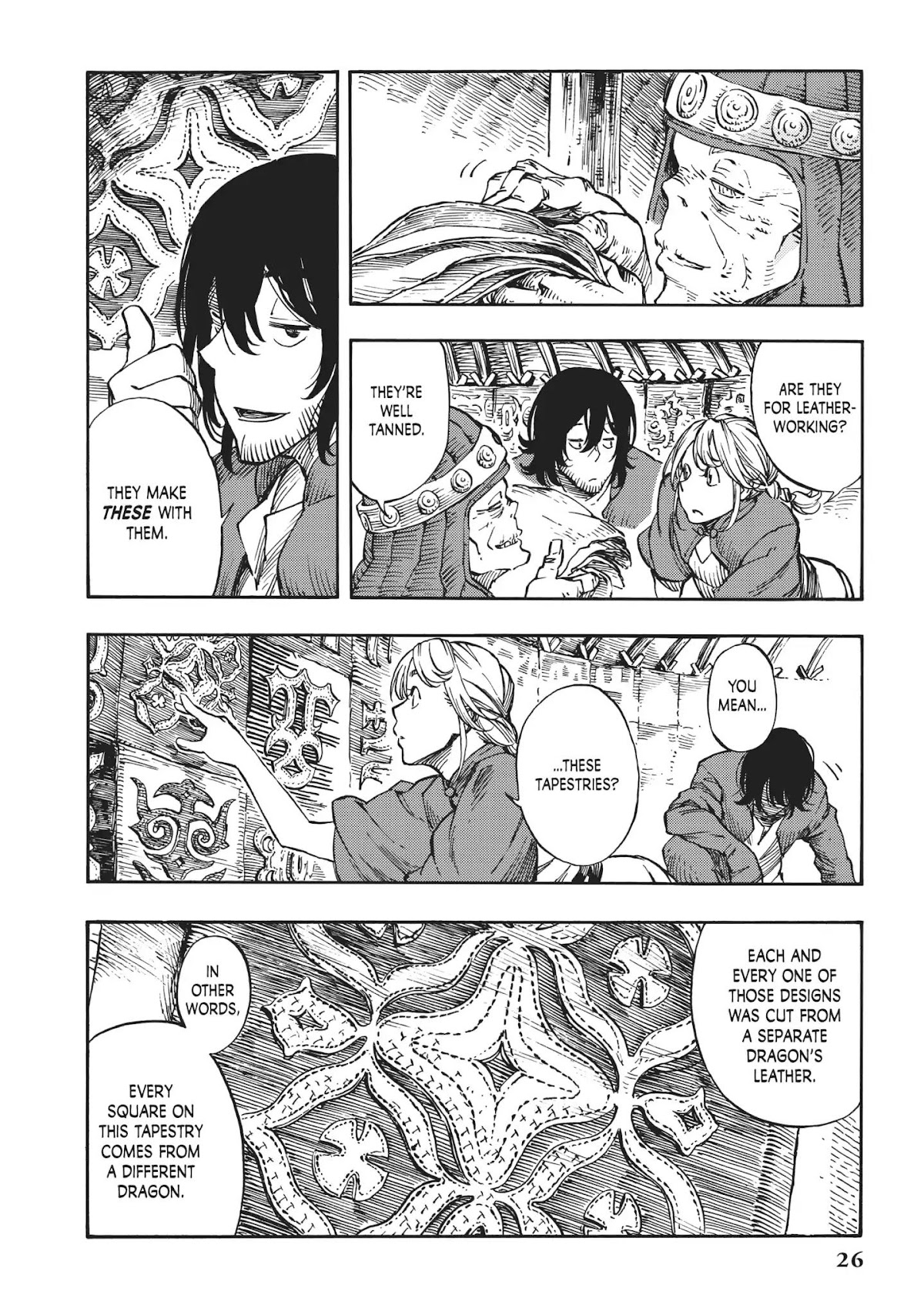Kuutei Dragons Chapter 6 page 26 - Chapter 6: First Butchering & Dragon Tapestries