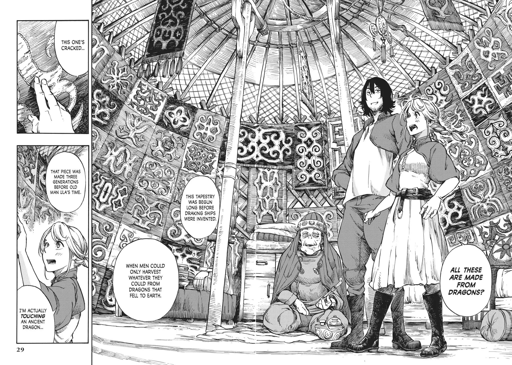 Kuutei Dragons Chapter 6 page 28 - Chapter 6: First Butchering & Dragon Tapestries