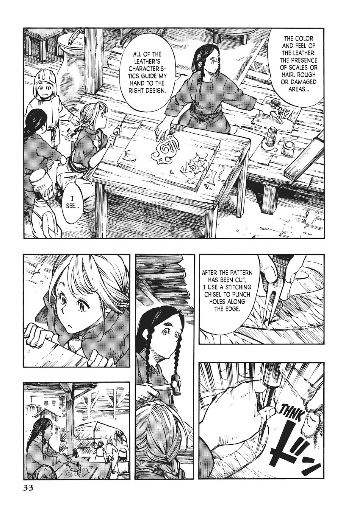 Kuutei Dragons Chapter 6 page 32 - Chapter 6: First Butchering & Dragon Tapestries