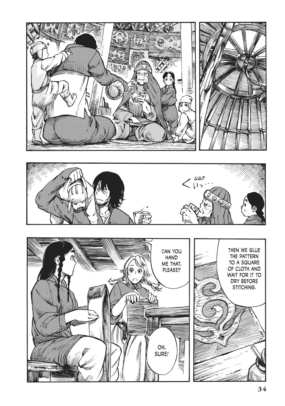 Kuutei Dragons Chapter 6 page 33 - Chapter 6: First Butchering & Dragon Tapestries