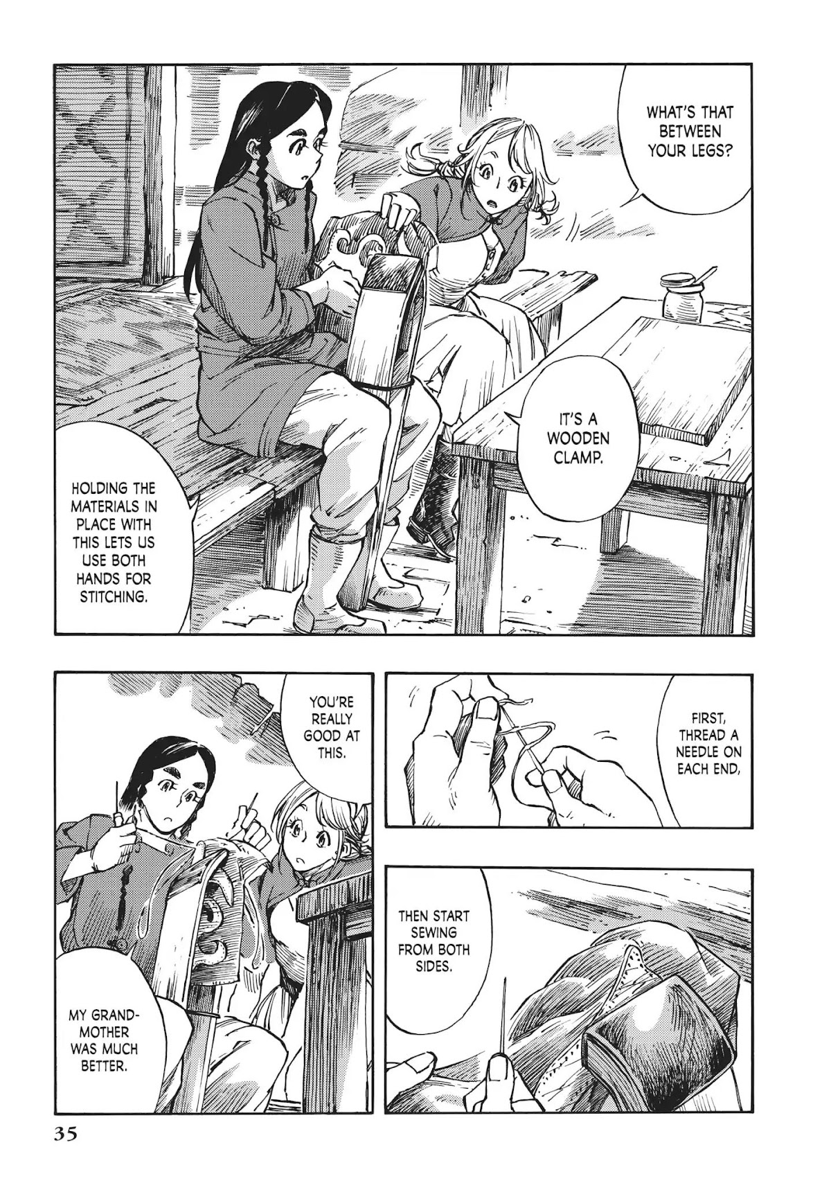 Kuutei Dragons Chapter 6 page 34 - Chapter 6: First Butchering & Dragon Tapestries