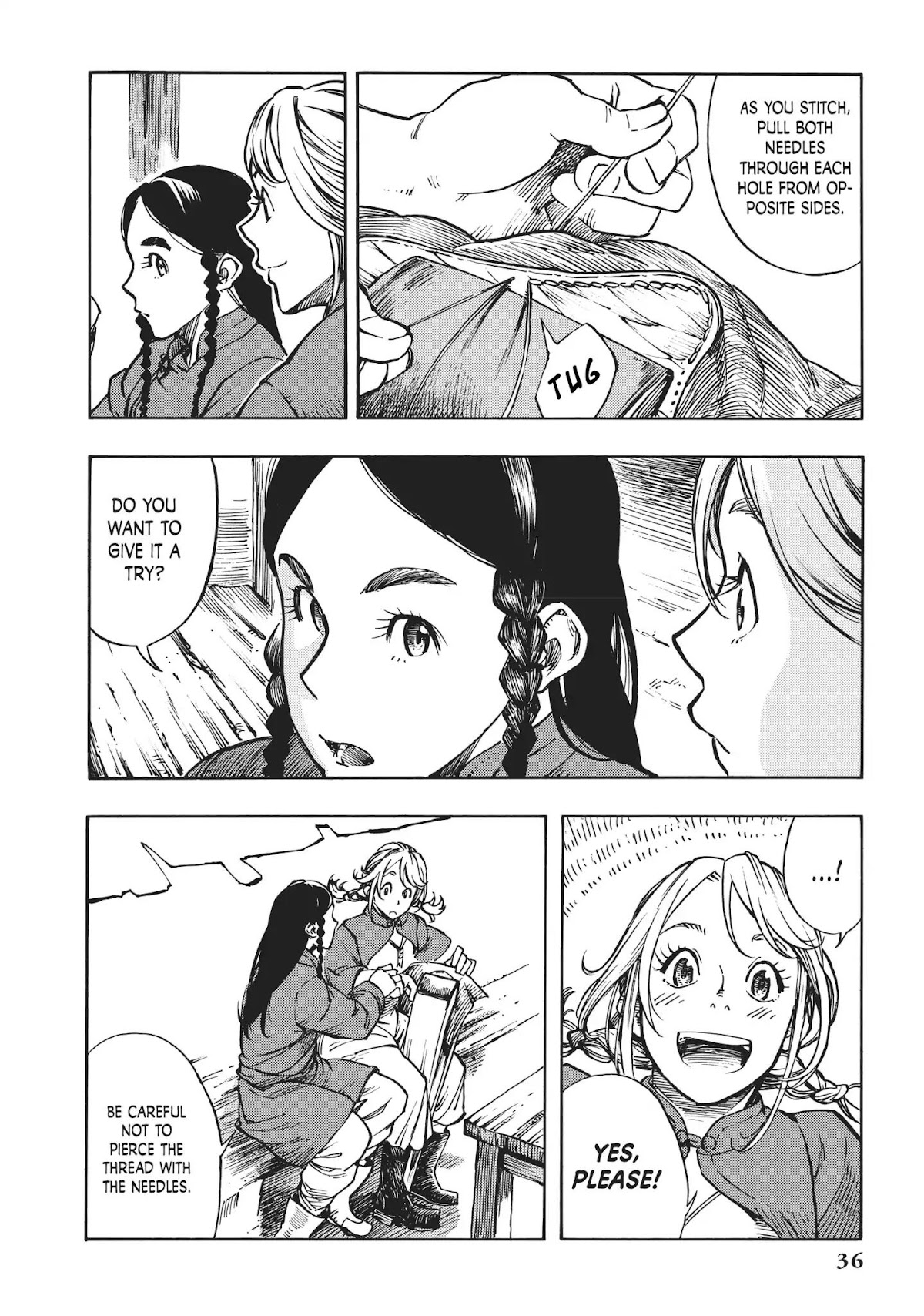 Kuutei Dragons Chapter 6 page 35 - Chapter 6: First Butchering & Dragon Tapestries