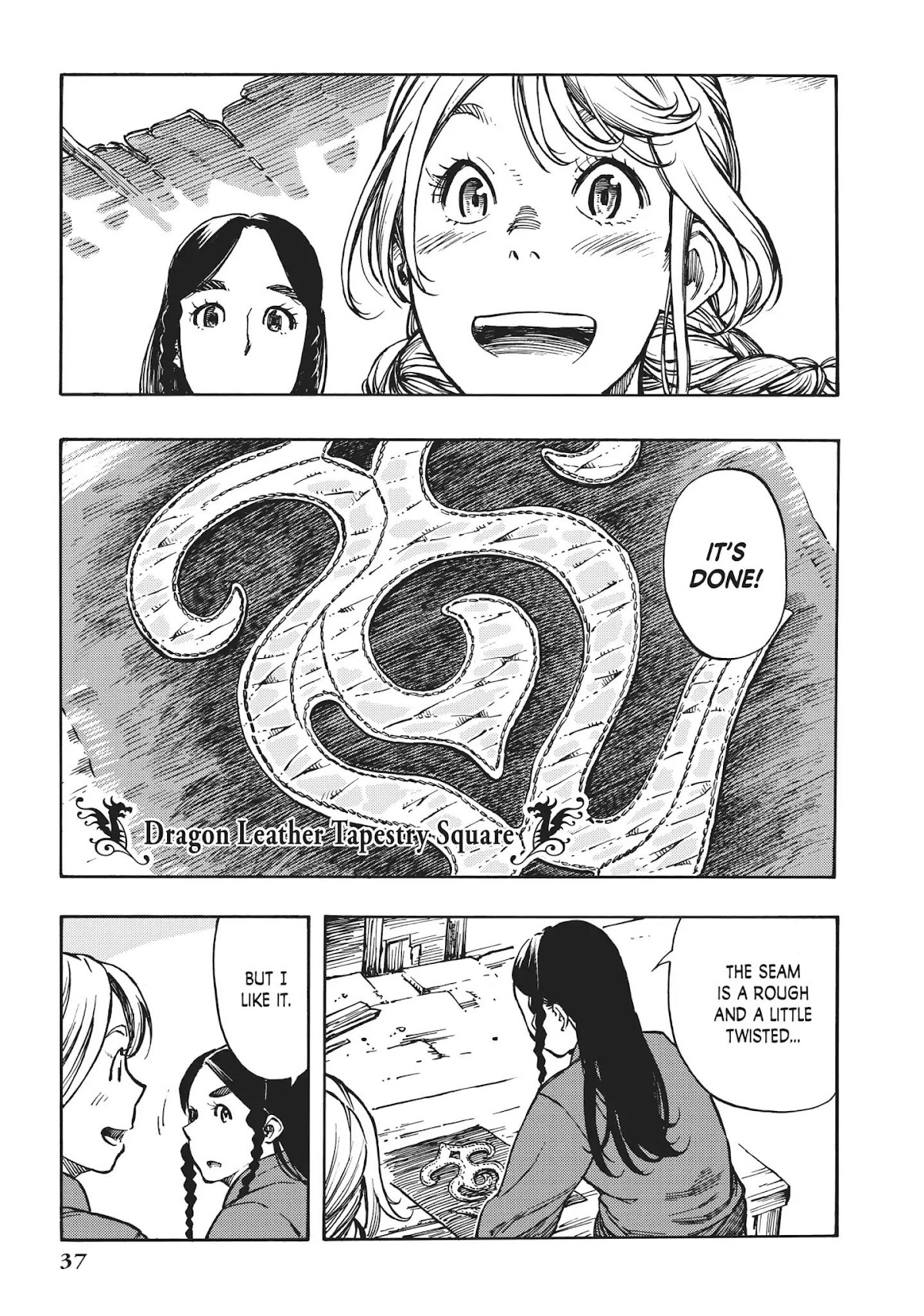 Kuutei Dragons Chapter 6 page 36 - Chapter 6: First Butchering & Dragon Tapestries