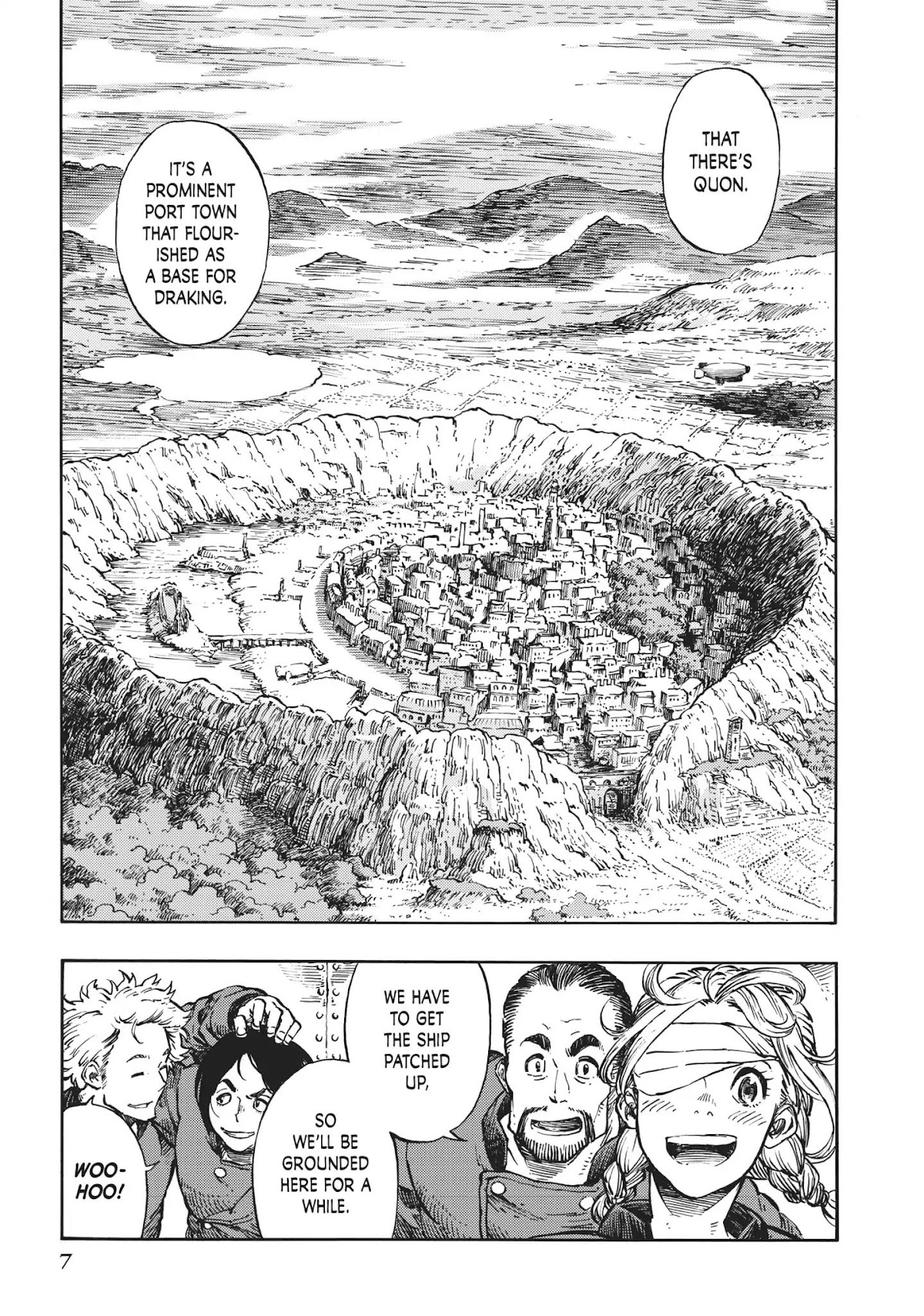 Kuutei Dragons Chapter 6 page 7 - Chapter 6: First Butchering & Dragon Tapestries