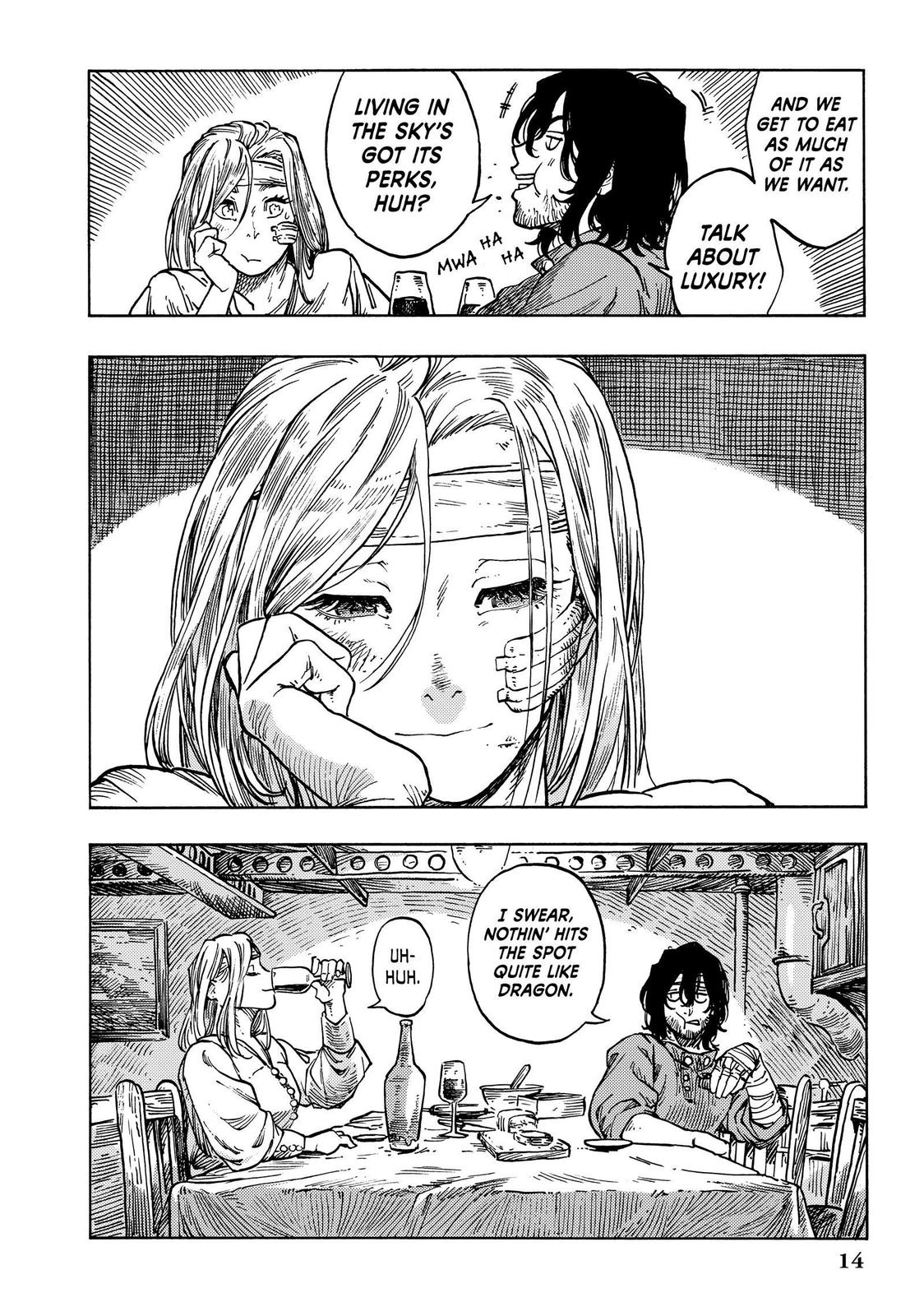 Kuutei Dragons Chapter 62 page 14 - Chapter 62