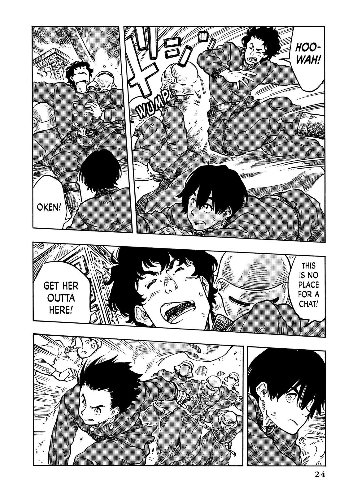 Kuutei Dragons Chapter 62 page 23 - Chapter 62