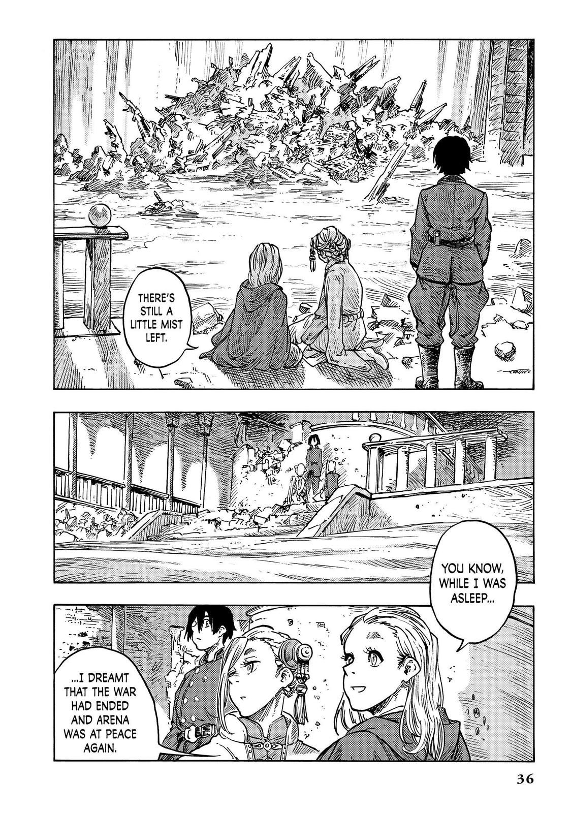 Kuutei Dragons Chapter 62 page 35 - Chapter 62