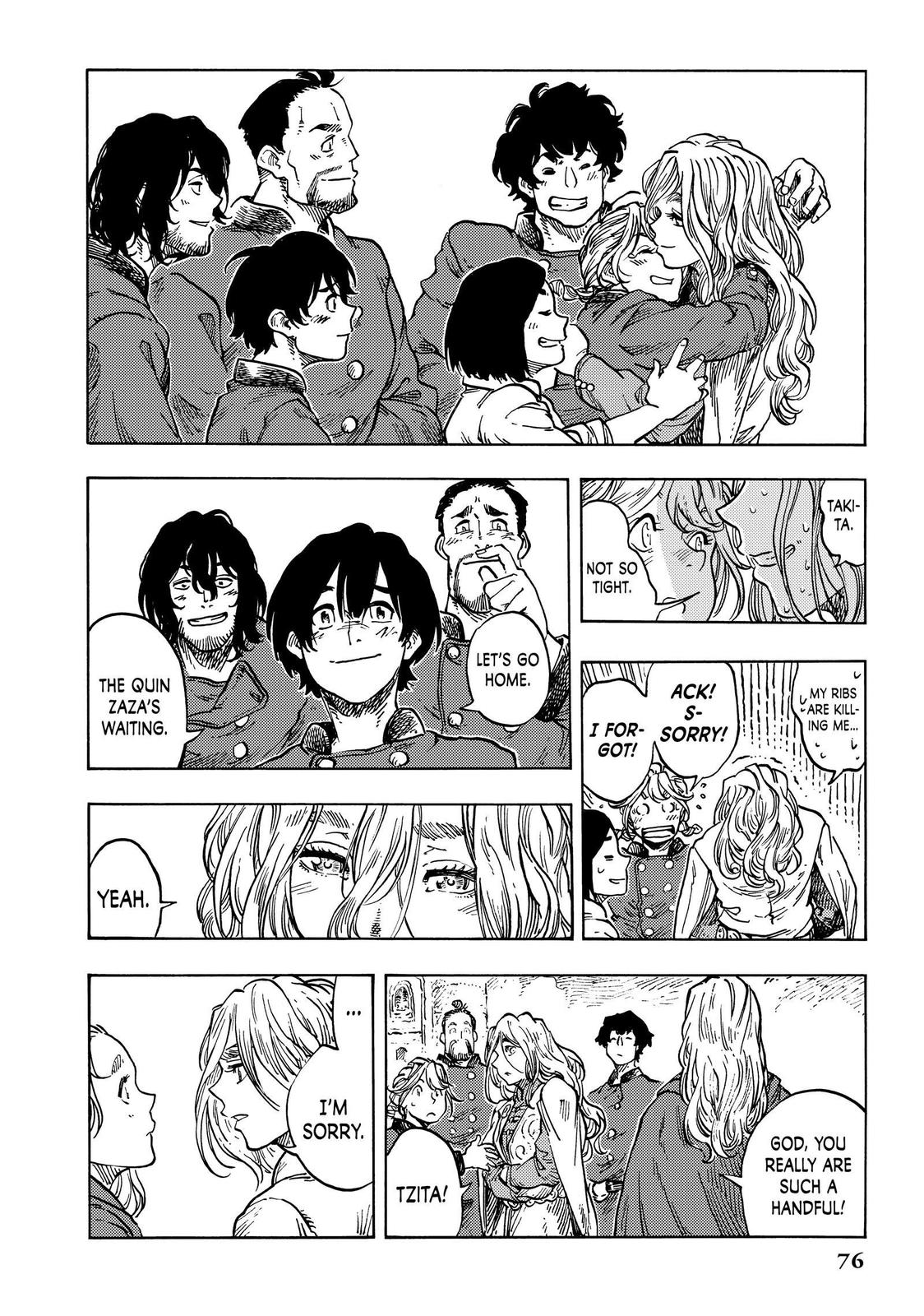 Kuutei Dragons Chapter 63 page 35 - Chapter 63