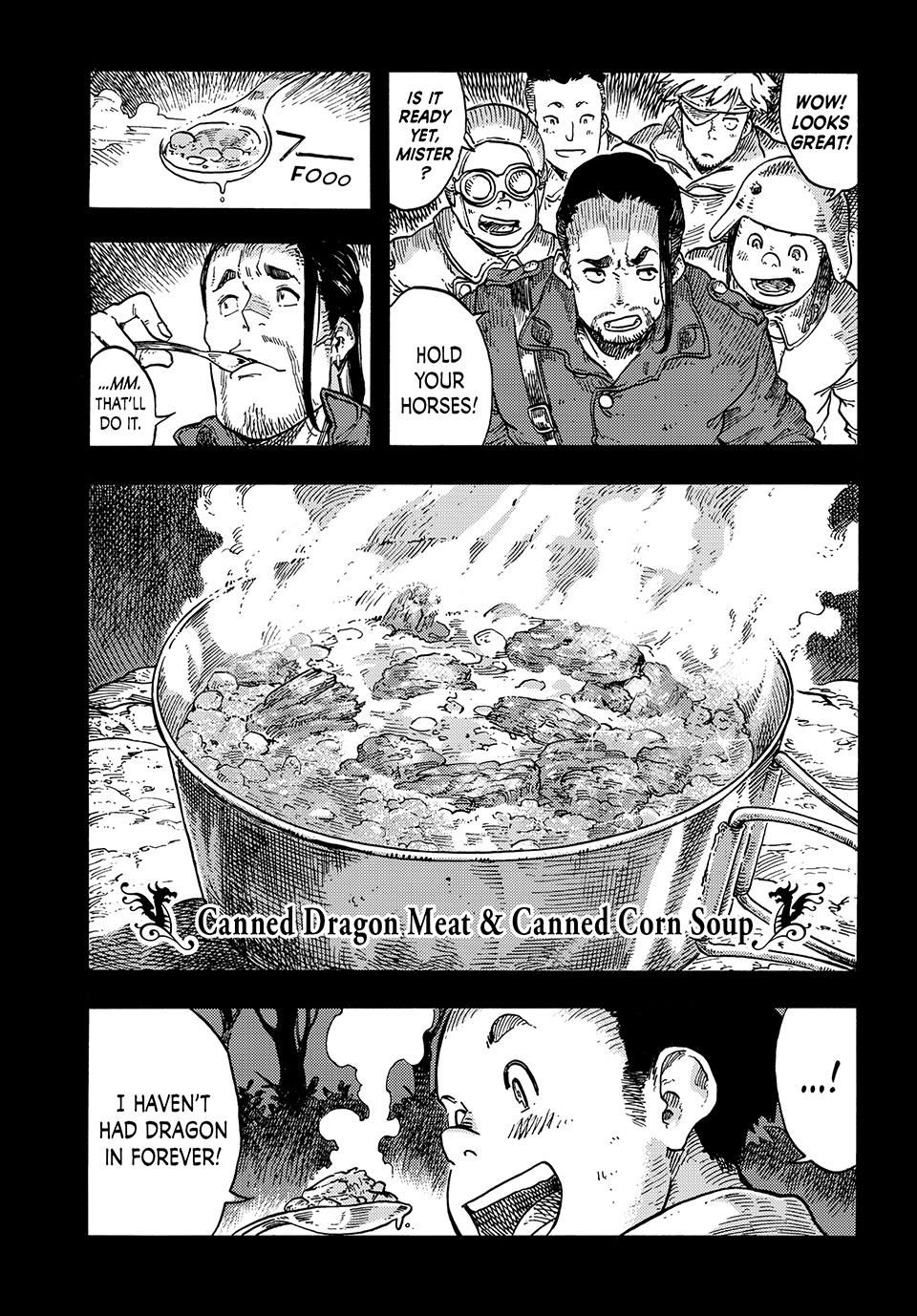 Kuutei Dragons Chapter 80 page 20 - Chapter 80: Young Soldiers & Canned Soup