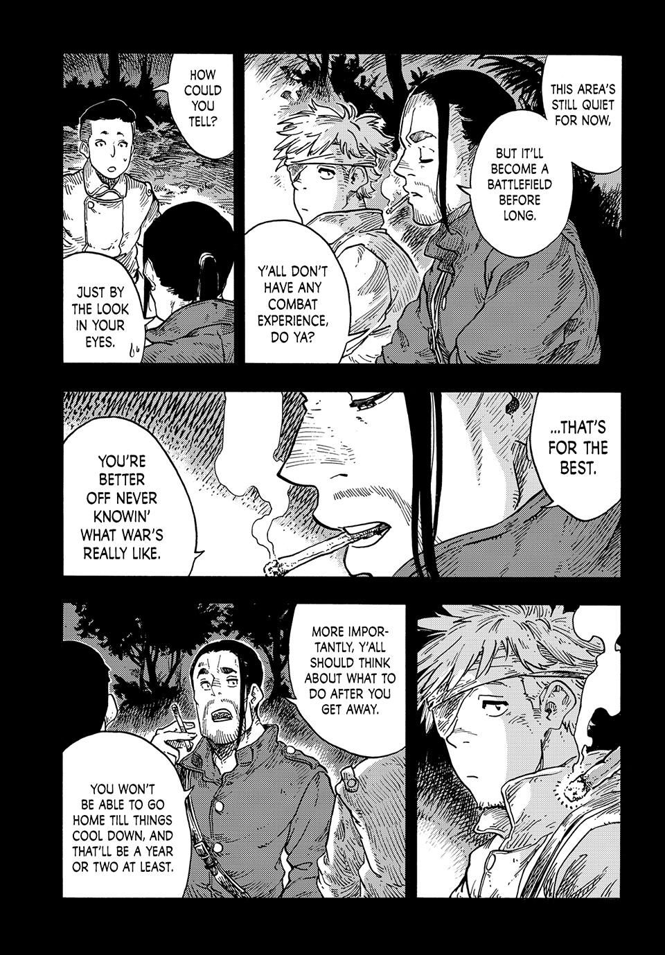 Kuutei Dragons Chapter 80 page 22 - Chapter 80: Young Soldiers & Canned Soup