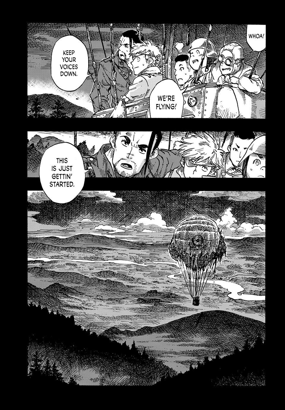Kuutei Dragons Chapter 80 page 34 - Chapter 80: Young Soldiers & Canned Soup