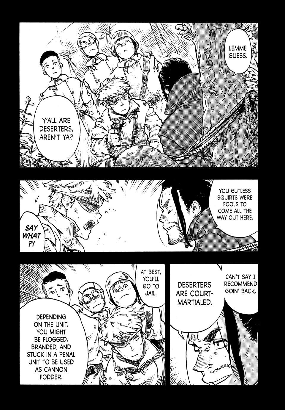 Kuutei Dragons Chapter 80 page 9 - Chapter 80: Young Soldiers & Canned Soup