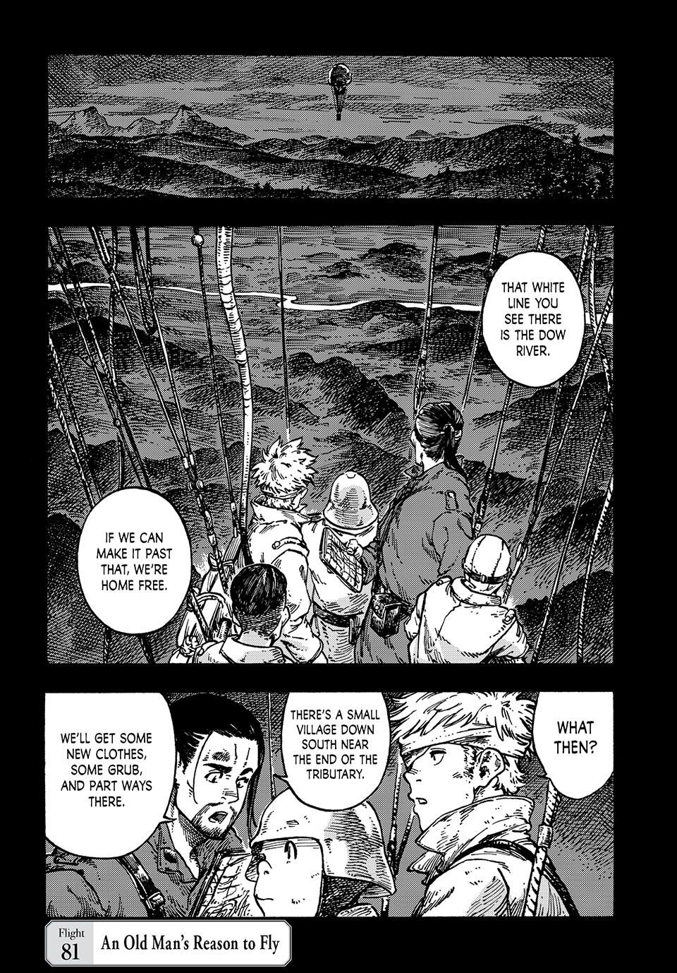 Kuutei Dragons Chapter 81 page 1 - Chapter 81: An Old Man's Reason to Fly