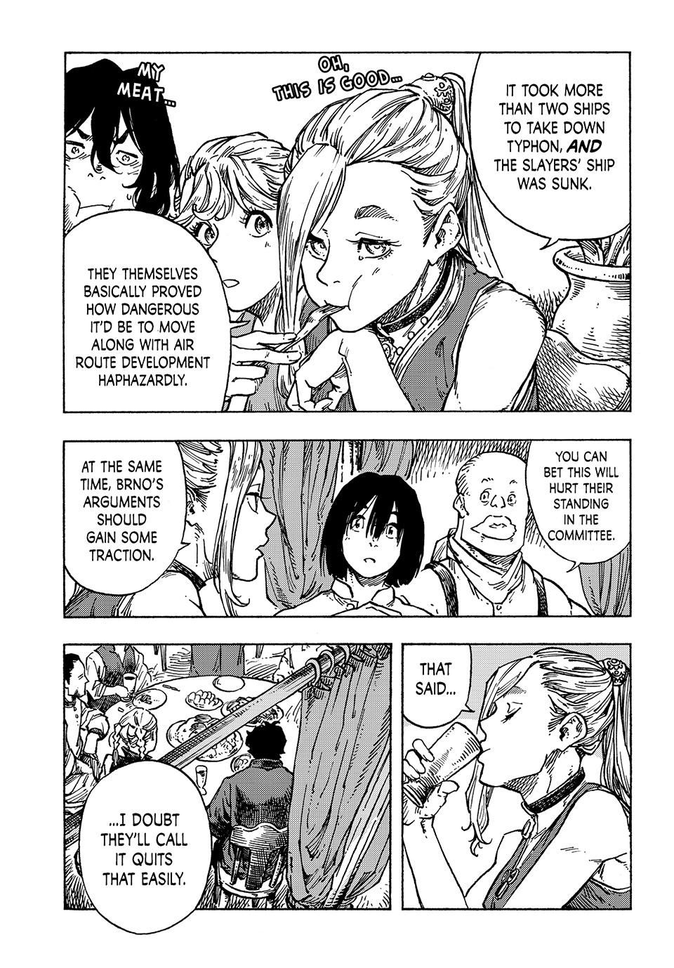 Kuutei Dragons Chapter 82 page 14 - Chapter 82: Premonitions of Partings & Dragon Dolmas