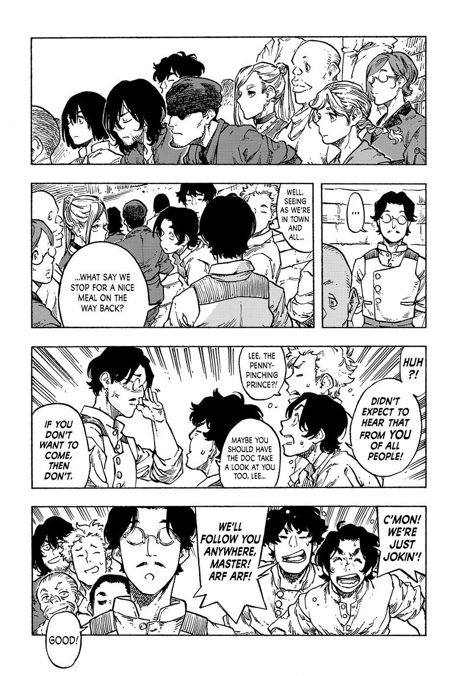 Kuutei Dragons Chapter 82 page 7 - Chapter 82: Premonitions of Partings & Dragon Dolmas