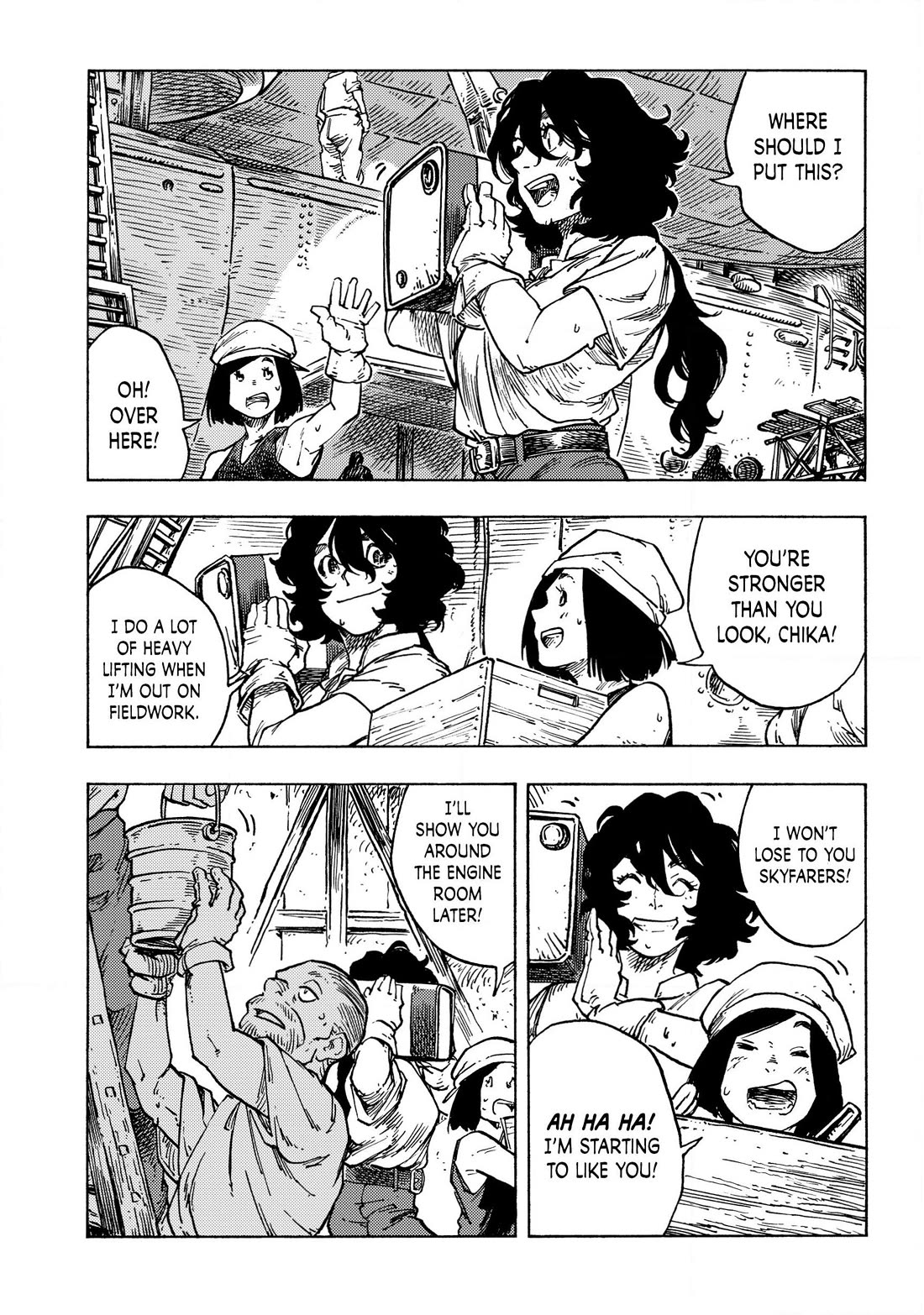Kuutei Dragons Chapter 83 page 12 - Chapter 83: The Deck Boss’ Decision