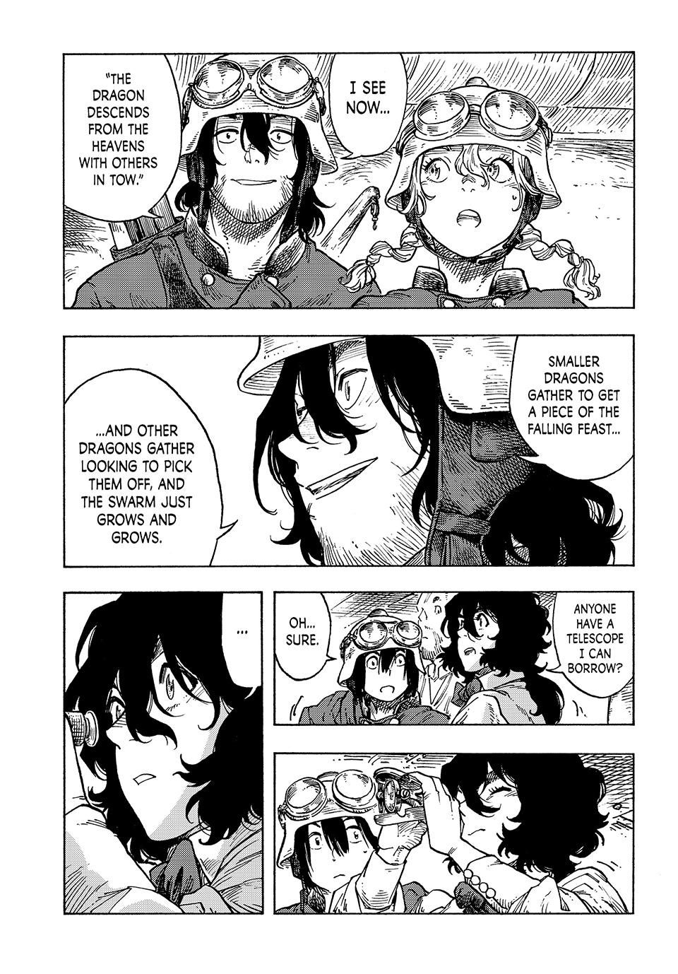 Kuutei Dragons Chapter 85 page 8 - Chapter 85: Fear & Dragon Eye