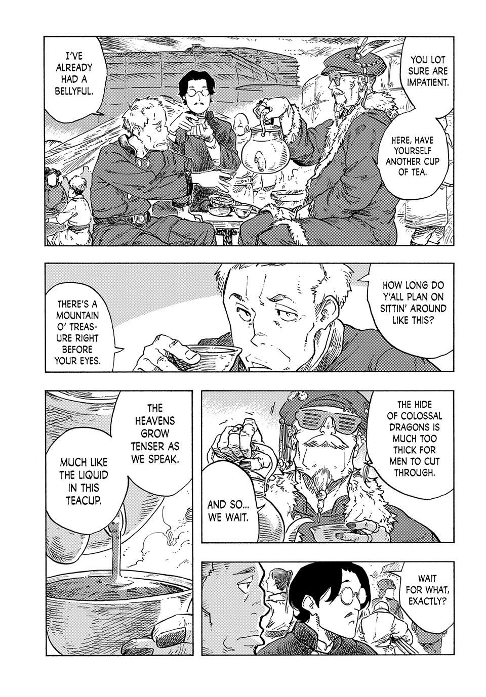 Kuutei Dragons Chapter 88 page 4 - Chapter 88: Uninvited Guests