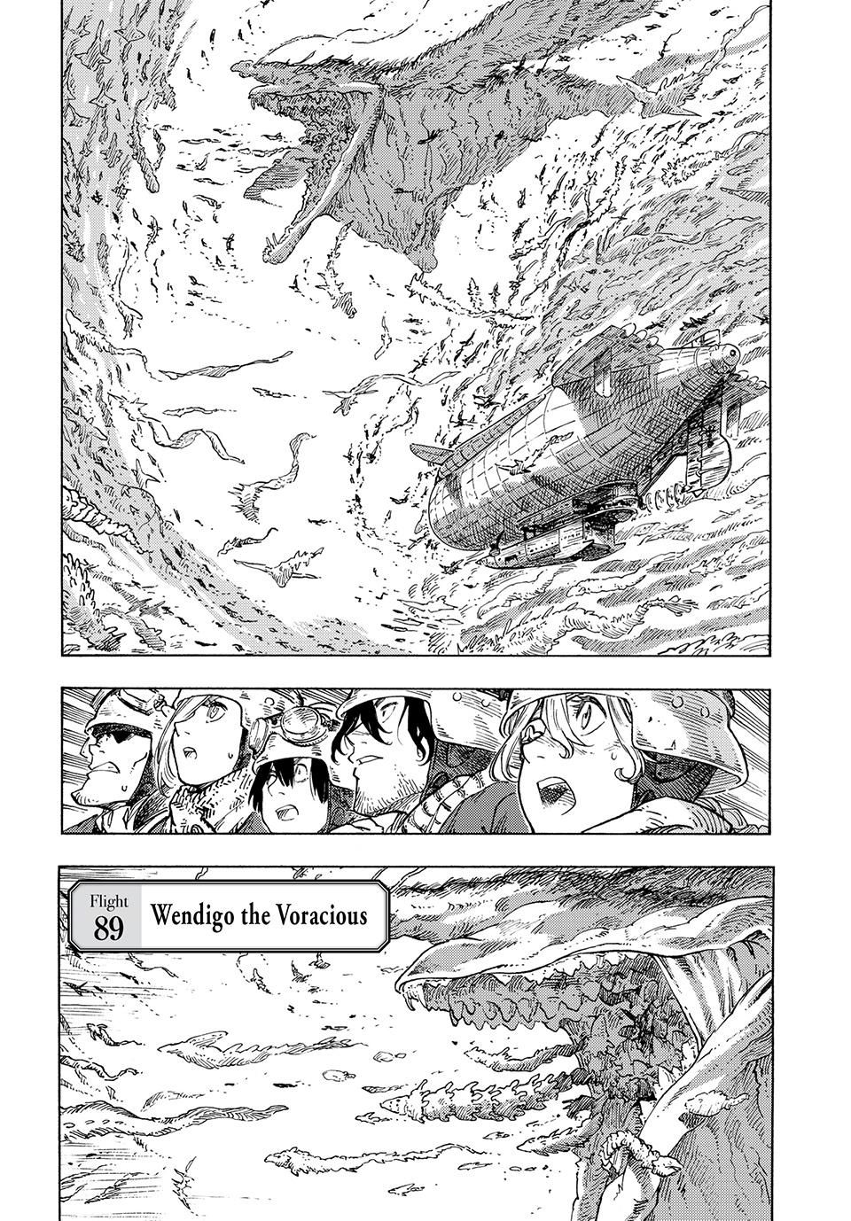 Kuutei Dragons Chapter 89 page 1 - Chapter 89: Wendigo the Voracious