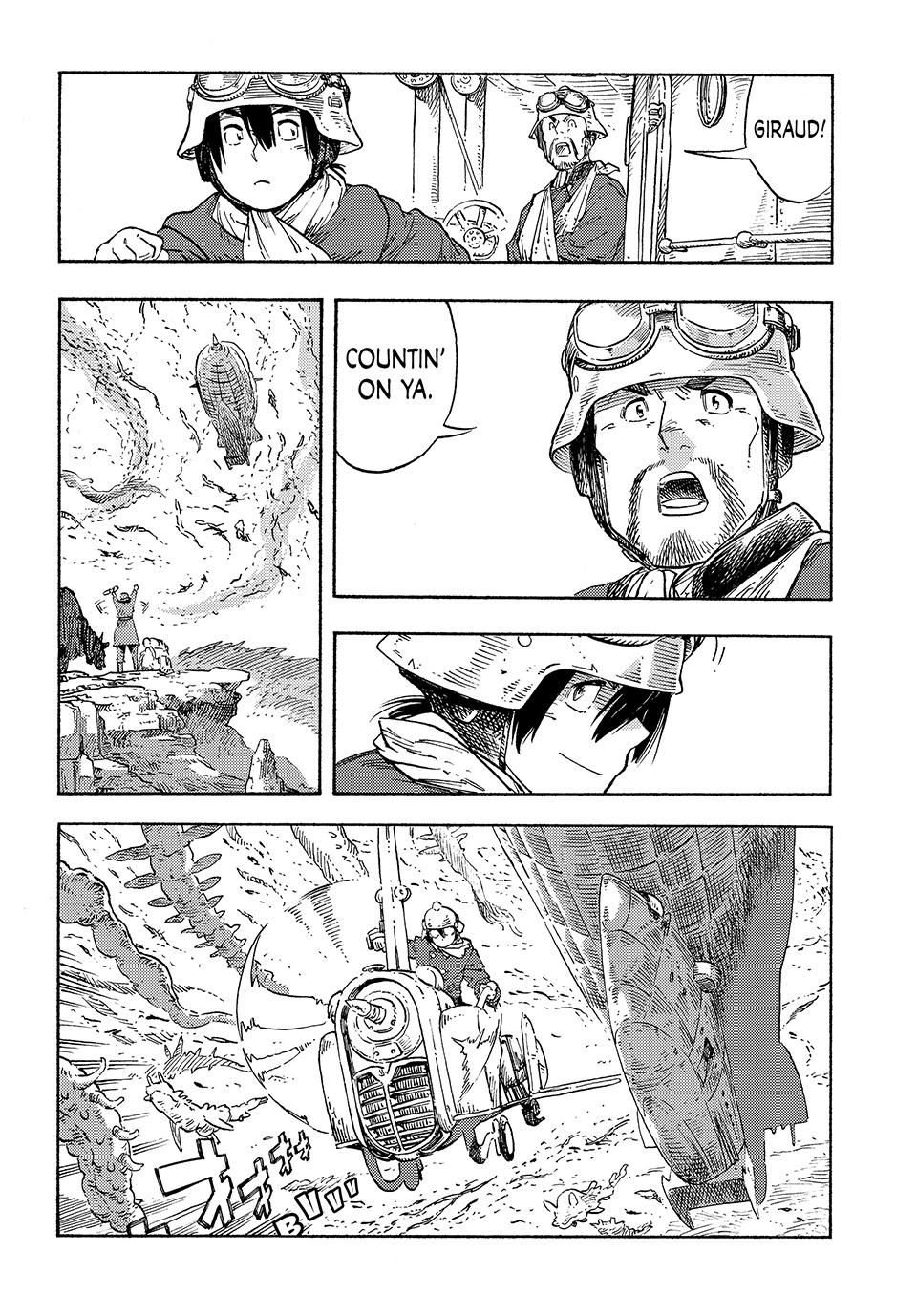 Kuutei Dragons Chapter 89 page 12 - Chapter 89: Wendigo the Voracious