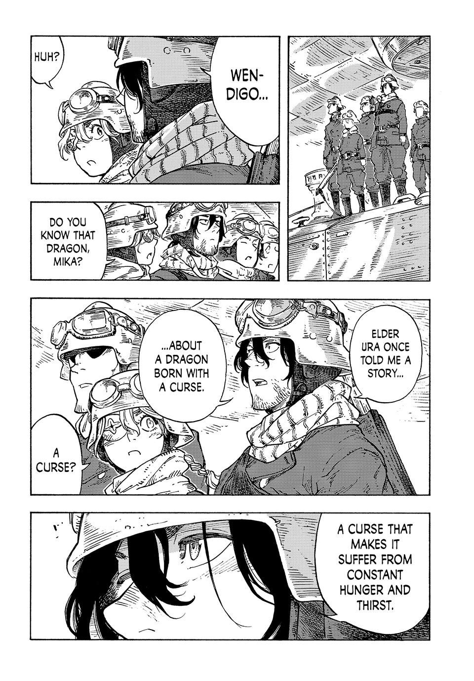 Kuutei Dragons Chapter 89 page 22 - Chapter 89: Wendigo the Voracious