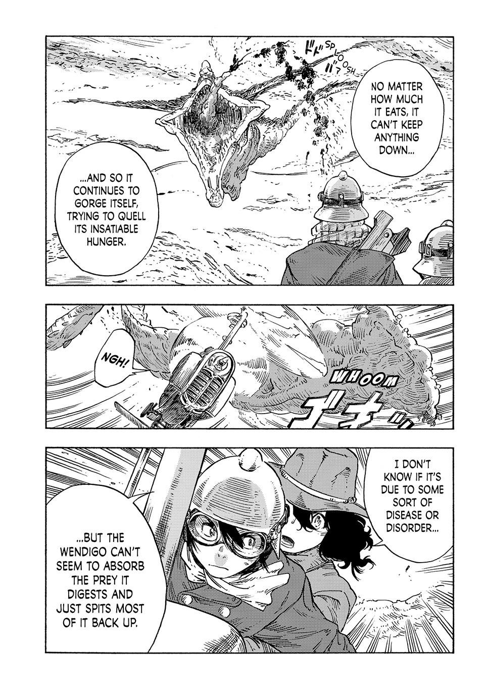 Kuutei Dragons Chapter 89 page 23 - Chapter 89: Wendigo the Voracious