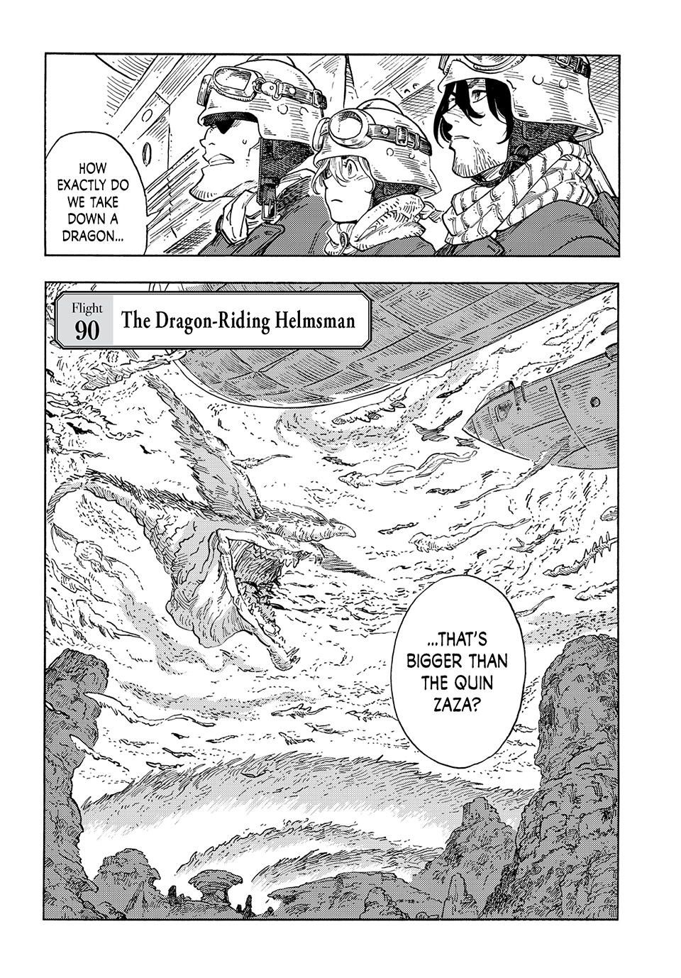 Kuutei Dragons Chapter 90 page 1 - Chapter 90: The Dragon-riding Helmsman