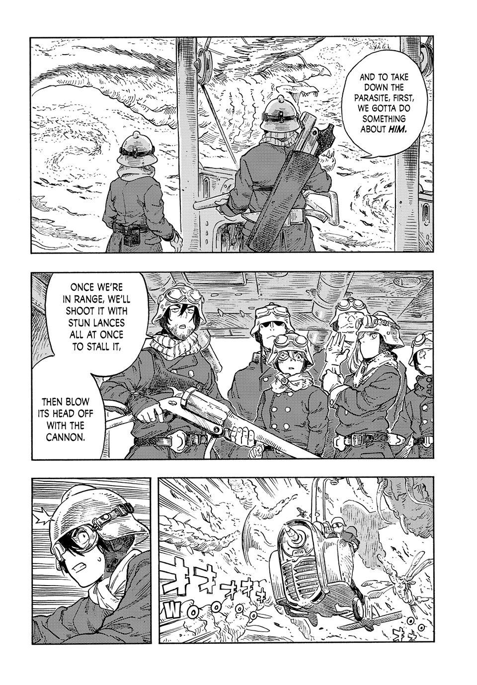 Kuutei Dragons Chapter 90 page 7 - Chapter 90: The Dragon-riding Helmsman