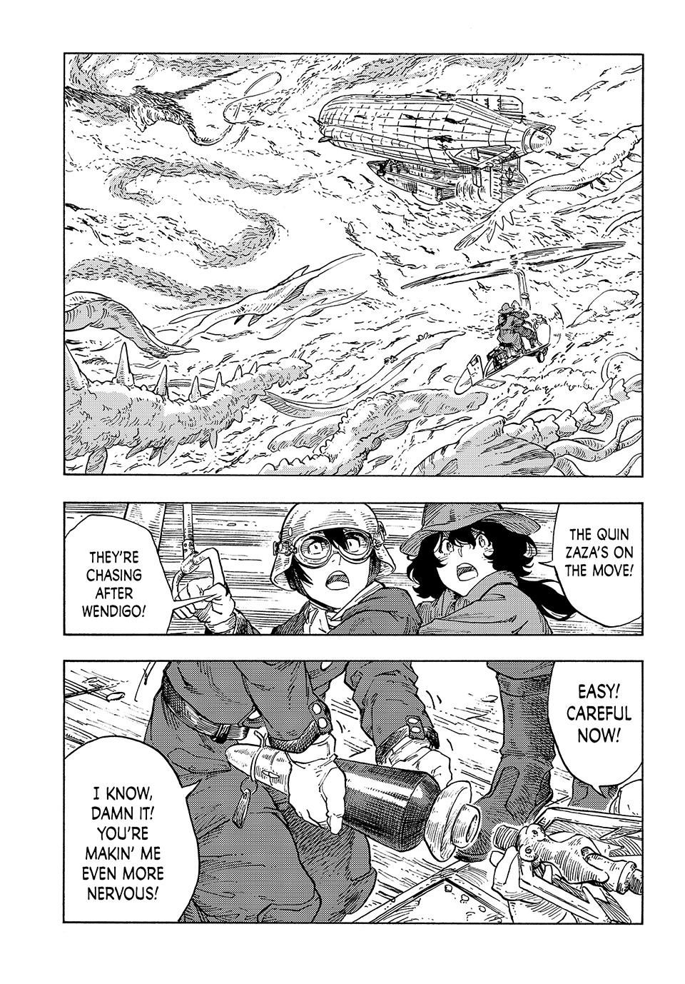 Kuutei Dragons Chapter 90 page 8 - Chapter 90: The Dragon-riding Helmsman